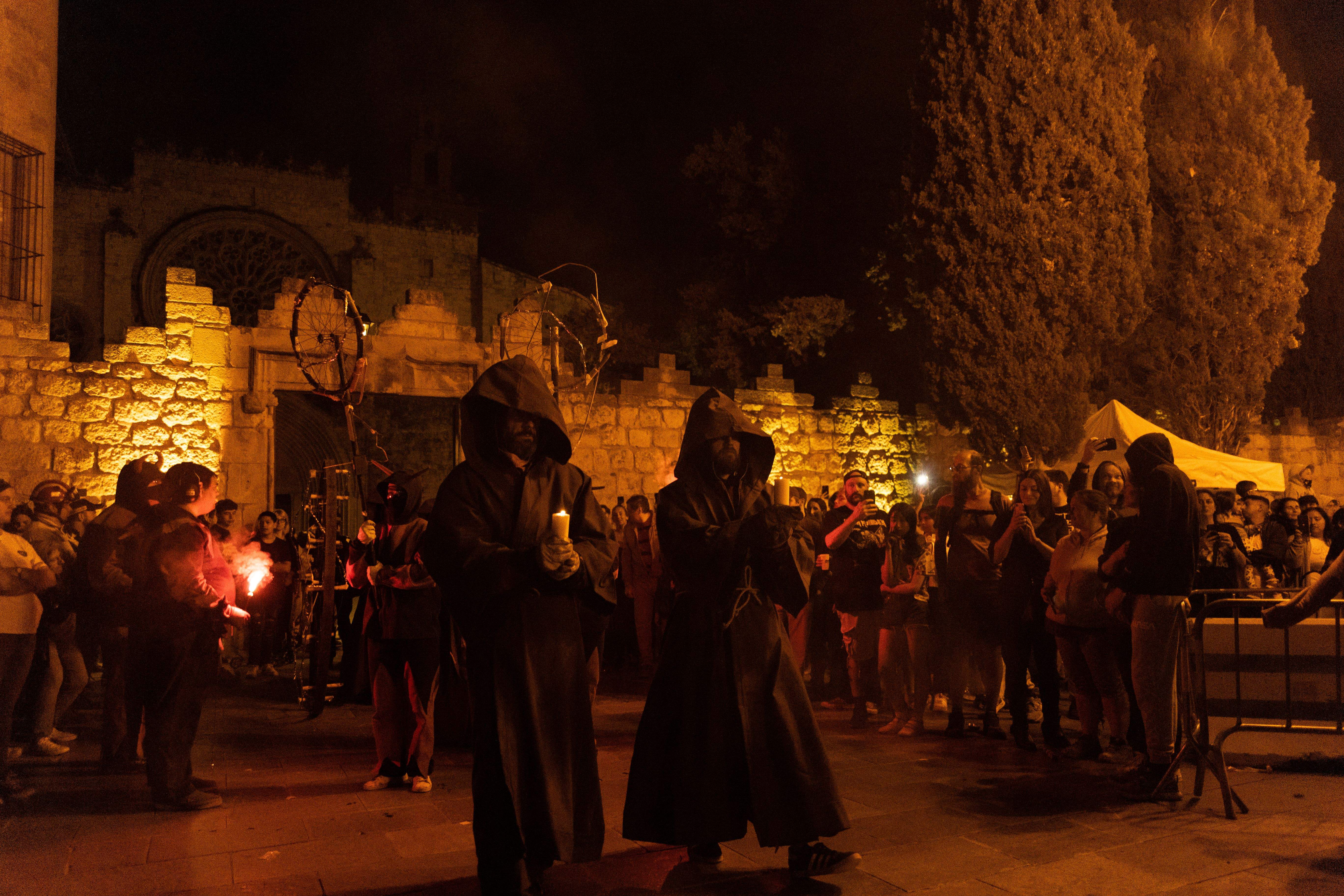 El correfoc de les bèsties. FOTO: Maria Canamases
