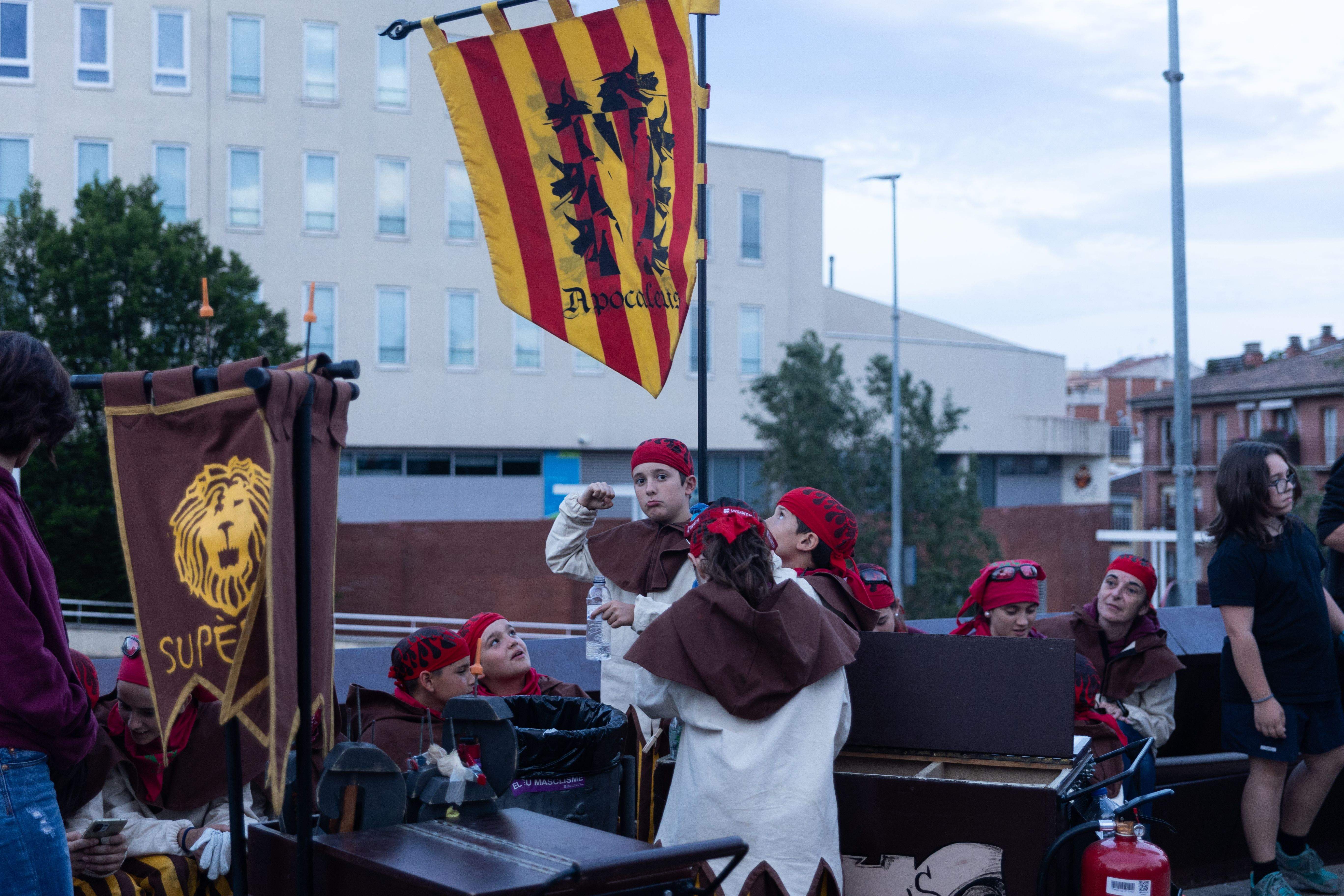 El correfoc de les bèsties. FOTO: Maria Canamases