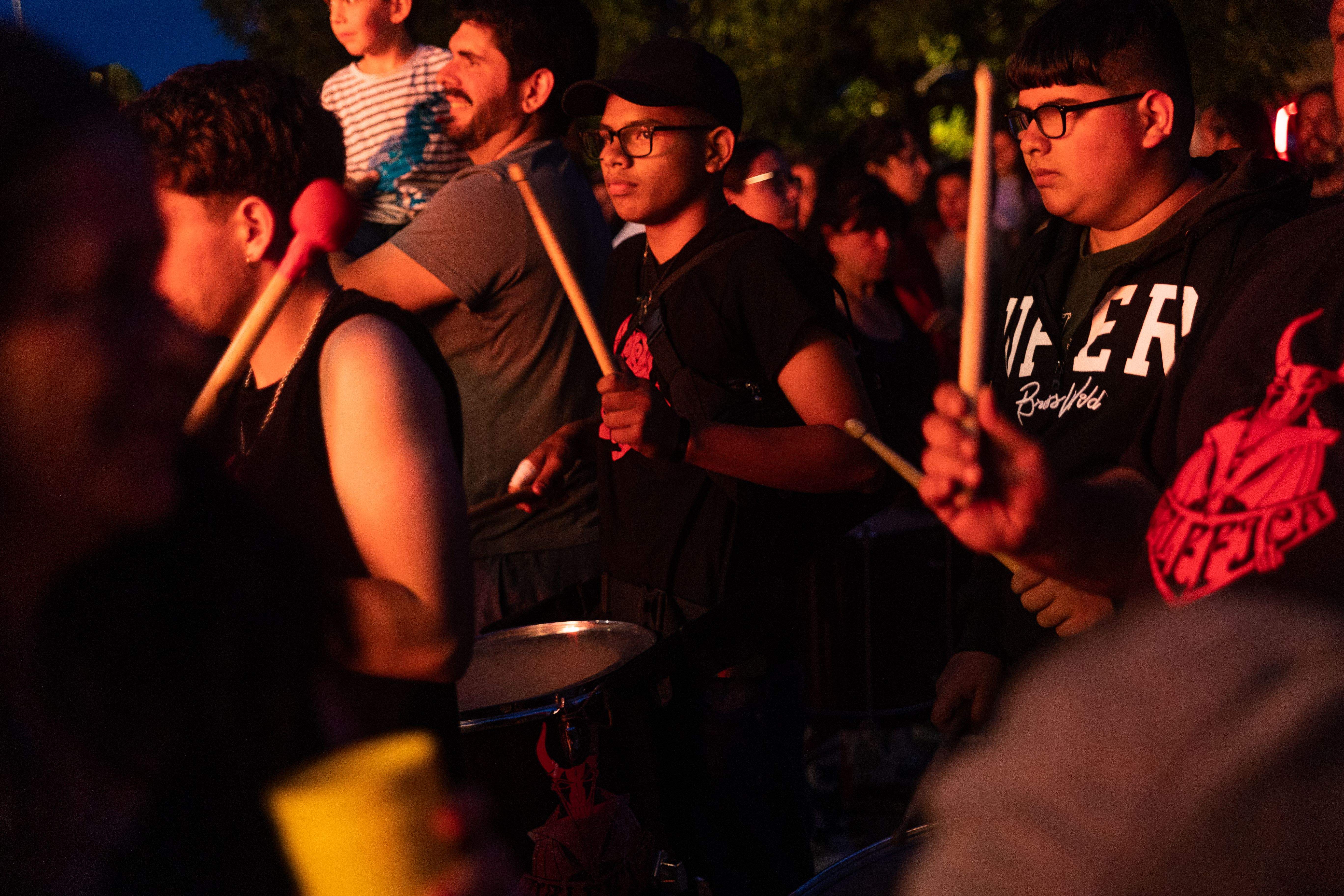El correfoc de les bèsties. FOTO: Maria Canamases
