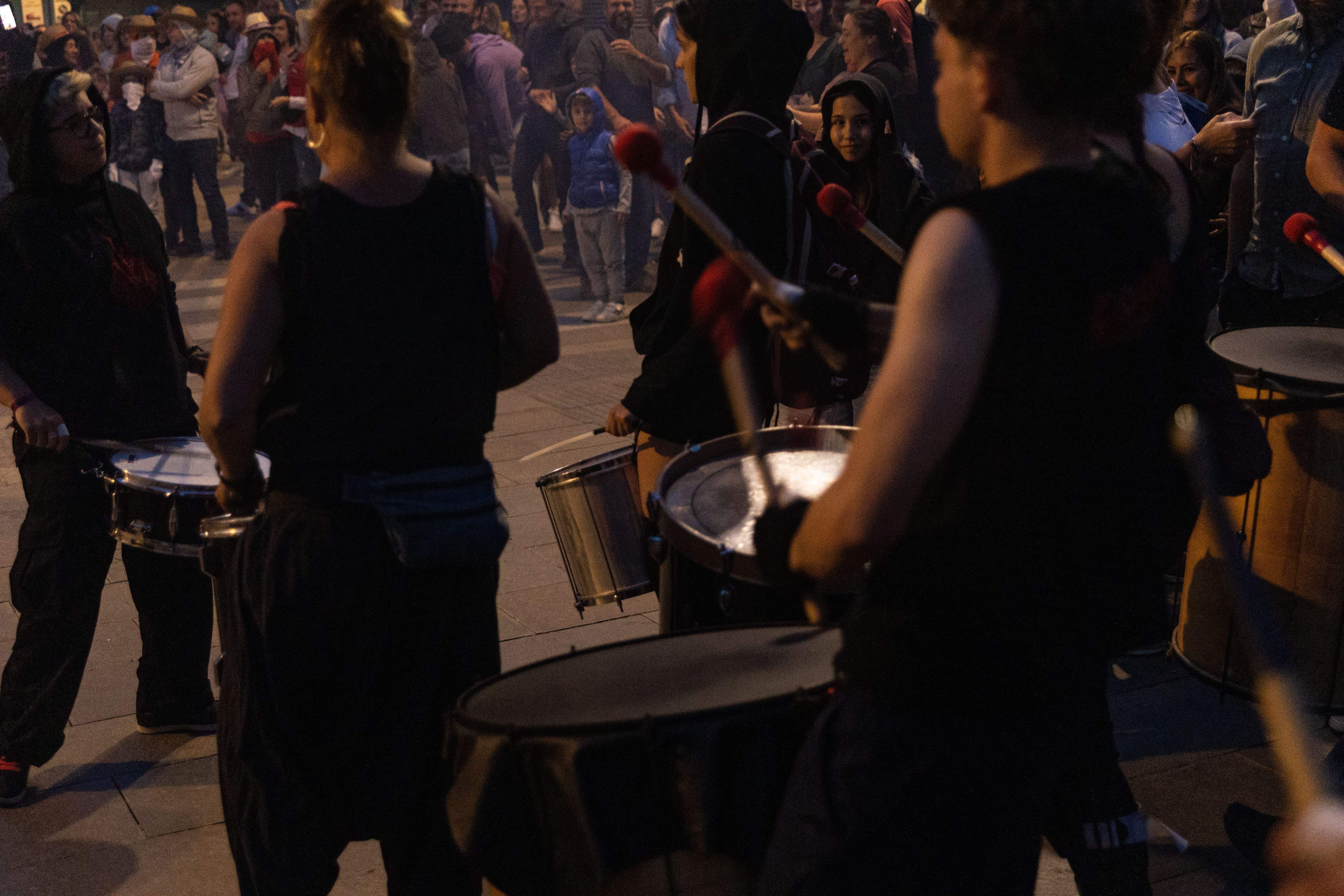 El correfoc de les bèsties. FOTO: Maria Canamases
