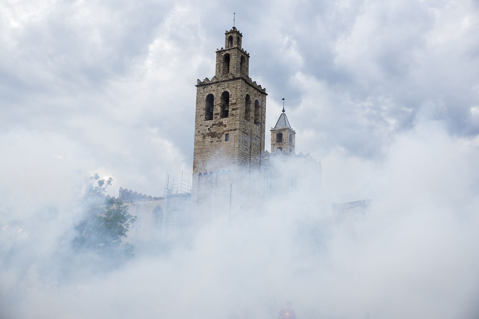 El crit final de les bèsties. FOTO: Bernat Millet.