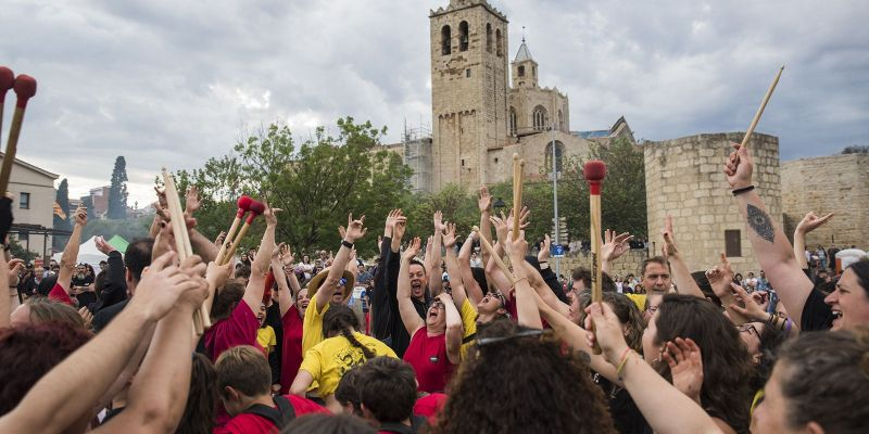 El crit final de les bèsties. FOTO: Bernat Millet.