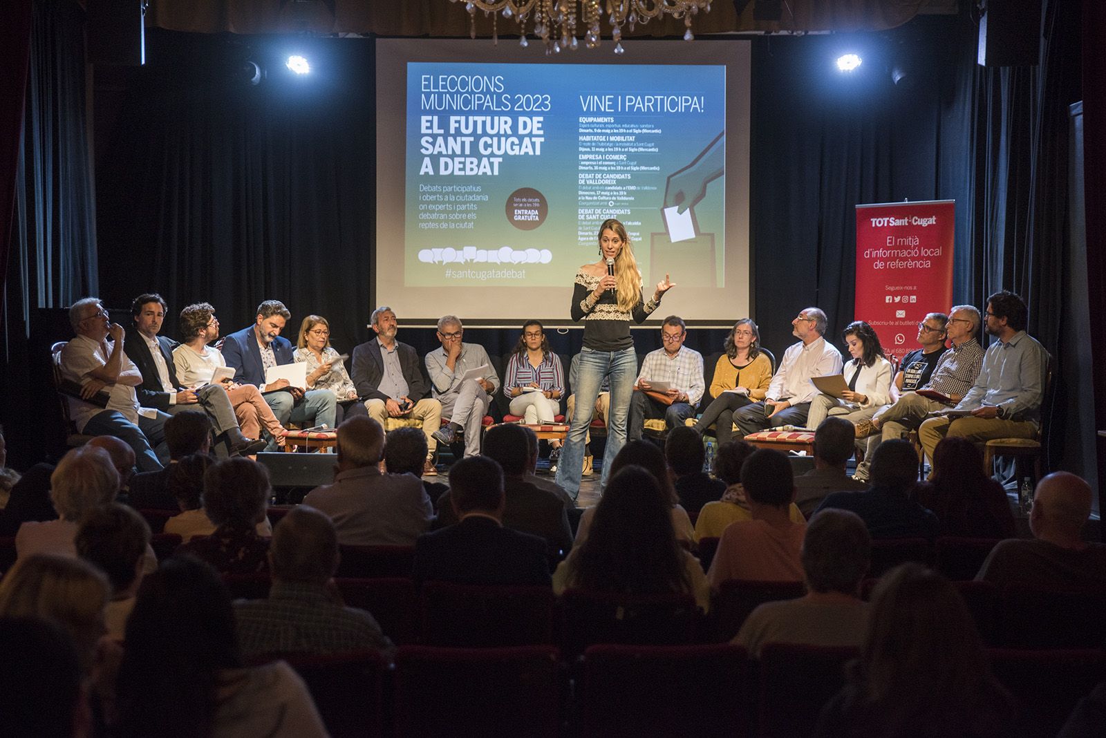 Eleccions municipals 2023 el futur de Sant Cugat a debat. Equipaments. FOTO: Bernat Millet.