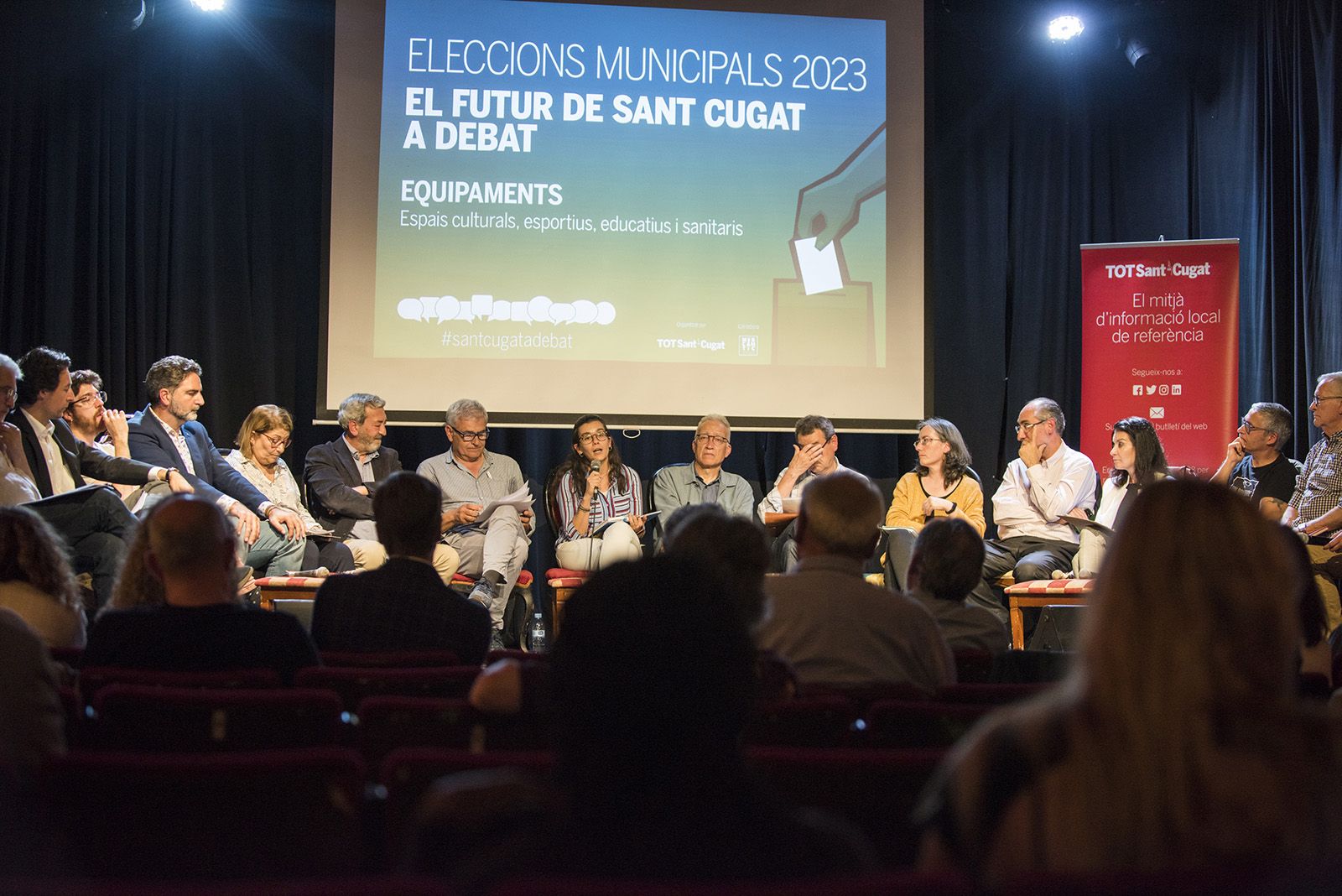 Eleccions municipals 2023 el futur de Sant Cugat a debat. Equipaments. FOTO: Bernat Millet.