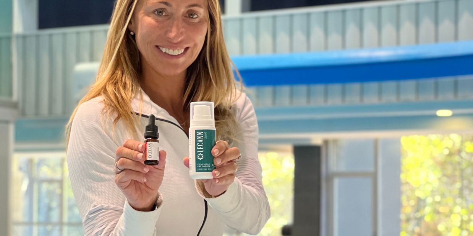 Els productes Lecann Sport s’han produït gràcies a Gemma Mengual. FOTO: Cedida