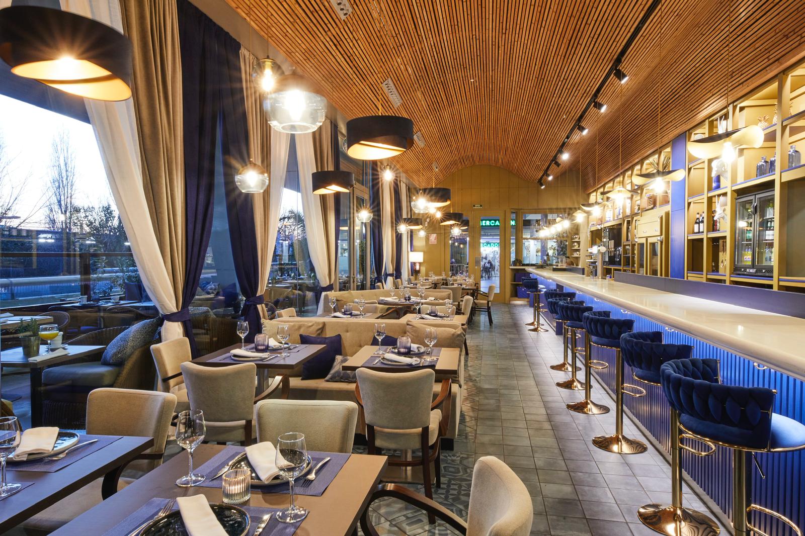 El menjador dl restaurant Can Dubro de Sant Cugat. FOTO: Cedida