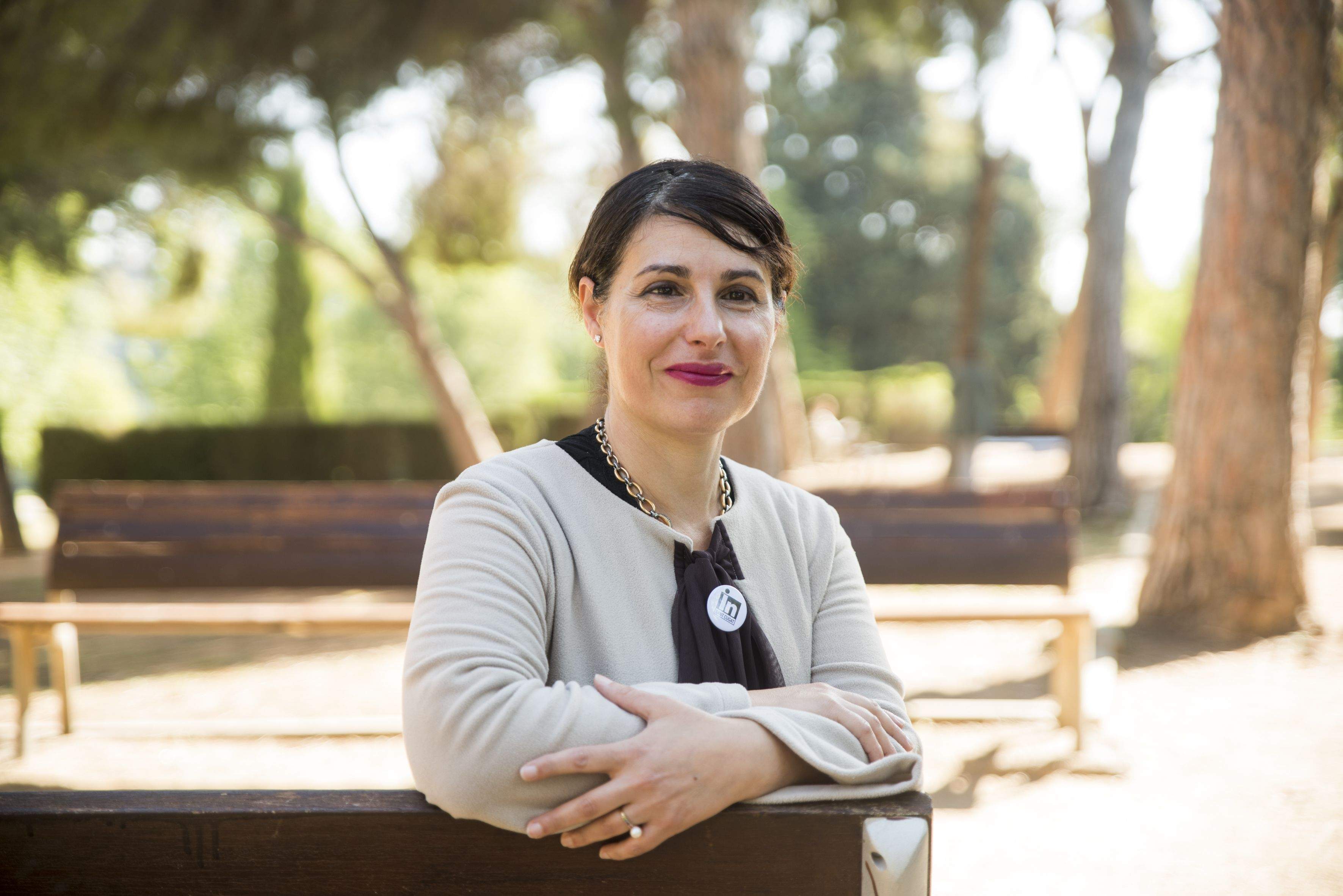 Giuseppina Cariola, alcaldable d'Independents a Sant Cugat. Foto: Bernat Millet
