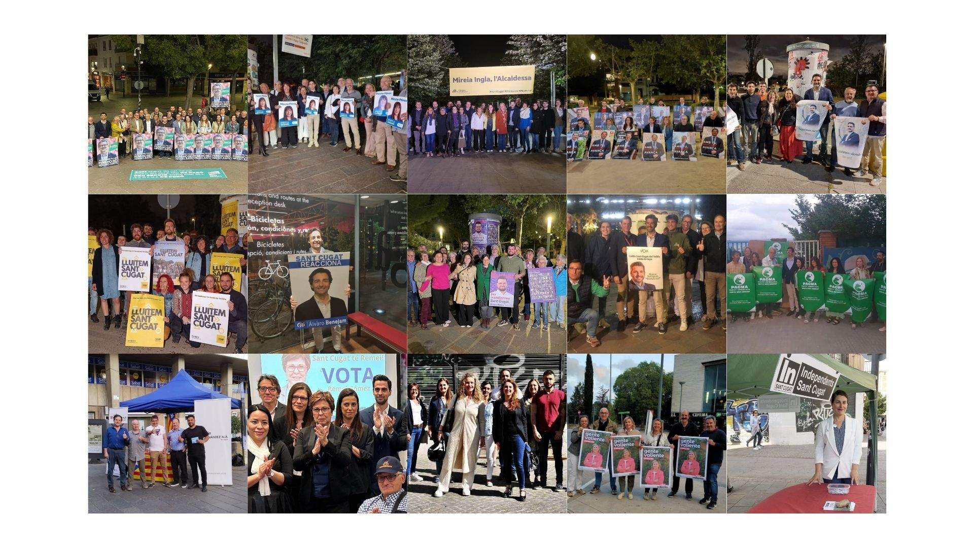 Els partits comencen la campanya per les eleccions municipals