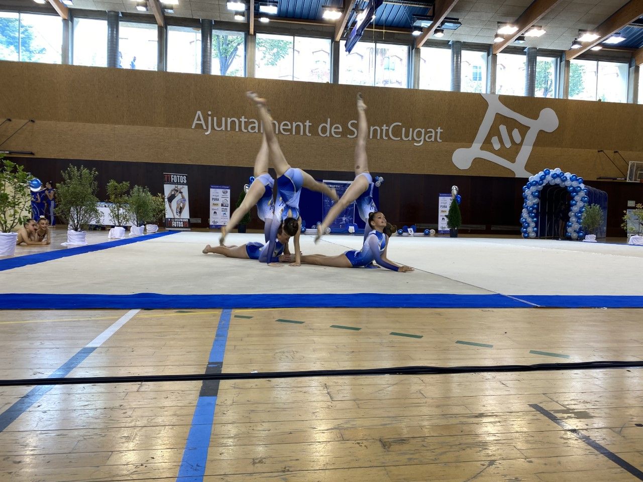 3a edició del Trofeu Club Gimnàstica Rítmica i Estètica Sant Cugat. FOTO: Cedida