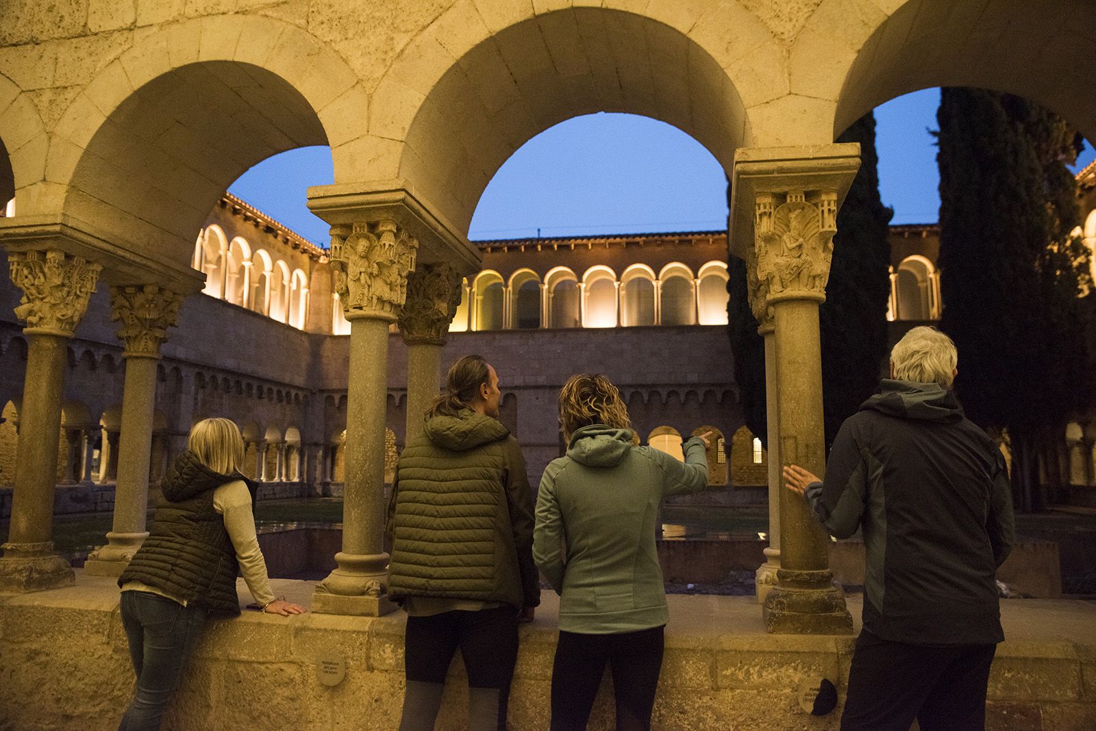Nit dels museus. El Museu del Monestir. FOTO: Bernat Millet.
