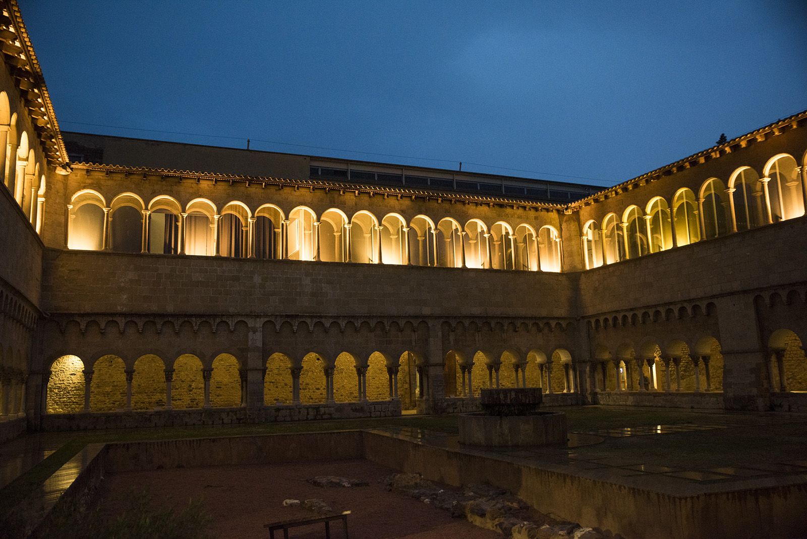 Nit dels museus. El Museu del Monestir. FOTO: Bernat Millet.