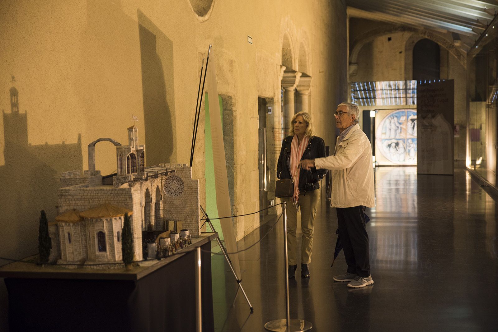 Nit dels museus. El Museu del Monestir. FOTO: Bernat Millet.
