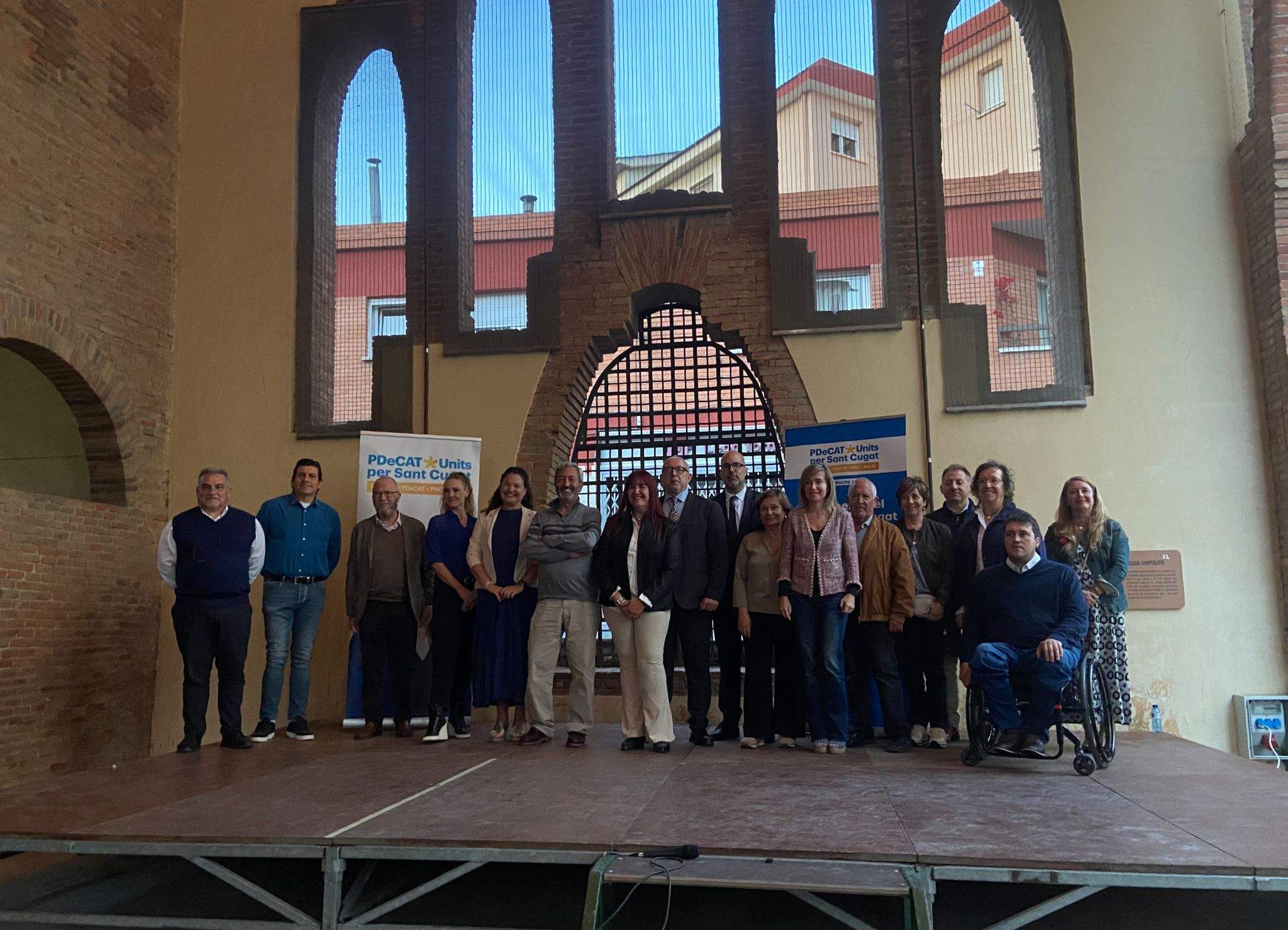 Acte d'inici de campanya del PDeCAT-Units per Sant Cugat. Foto: TOT