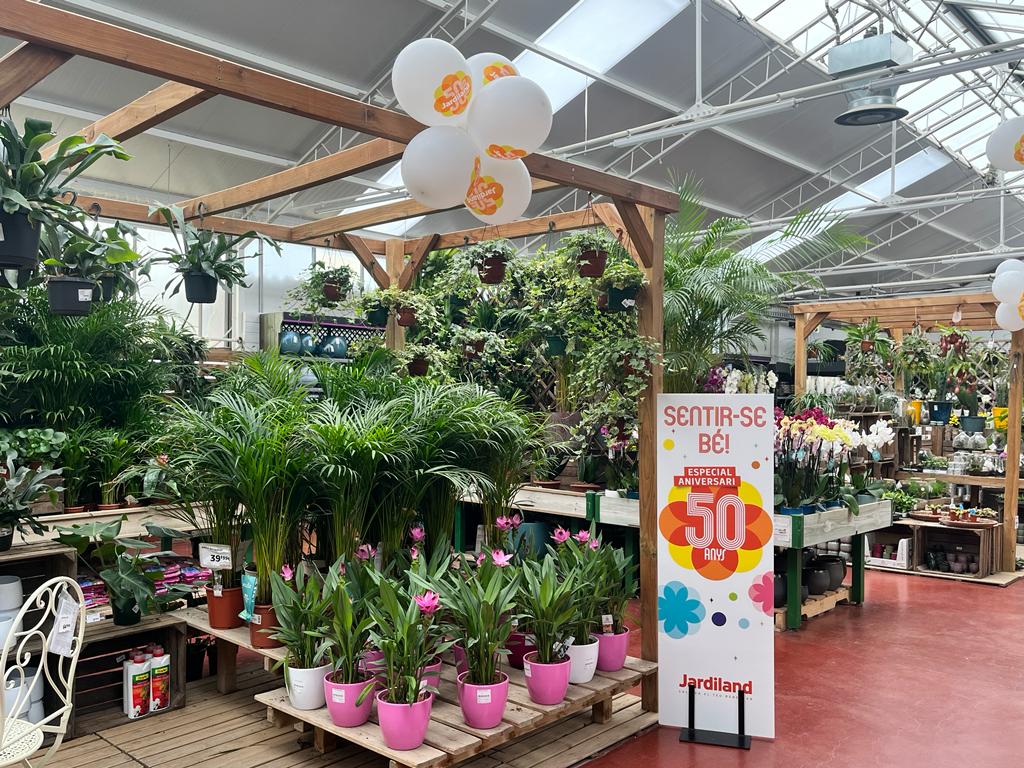 Jardiland Sant Cugat ha preparat moltes novetats pel 50è aniversari. FOTO: Cedida