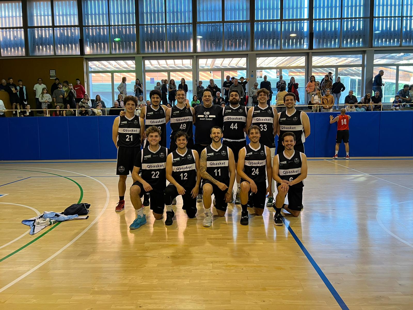 El Qbasket Sant Cugat depen d'ell mateix per ser equip de 2a Catalana. FOTO: Cedida