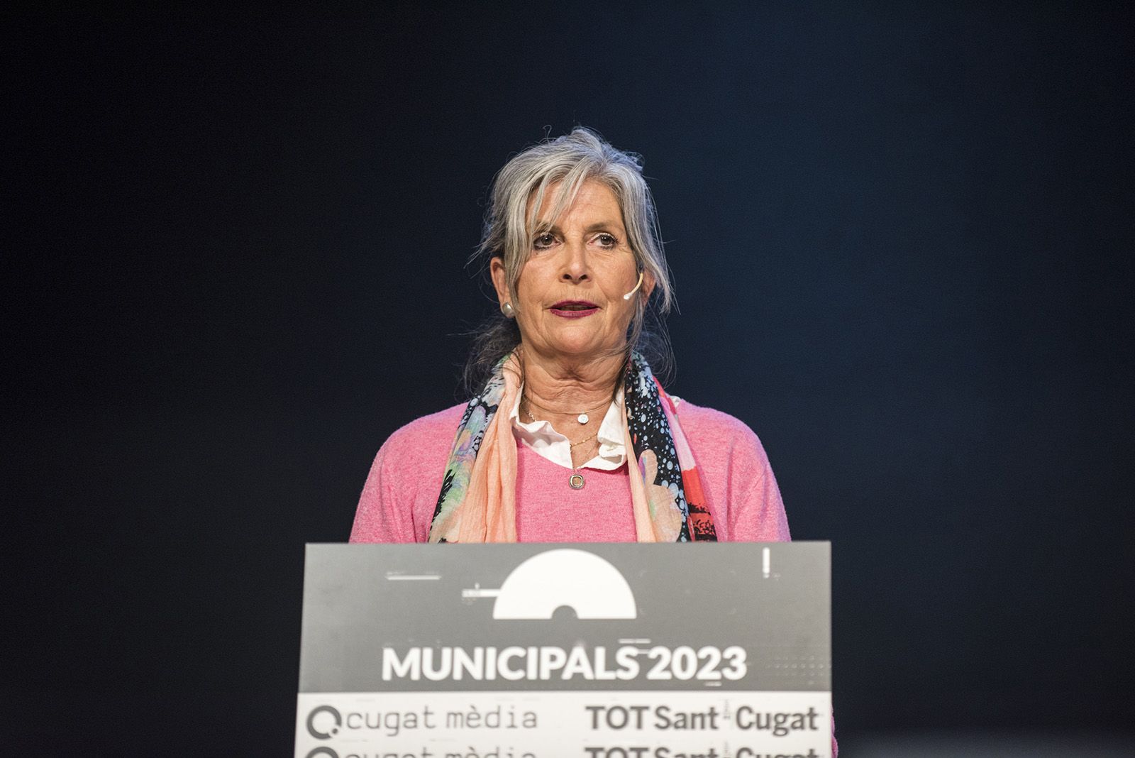 Debat de candidats de Valldoreix. FOTO: Bernat Millet.