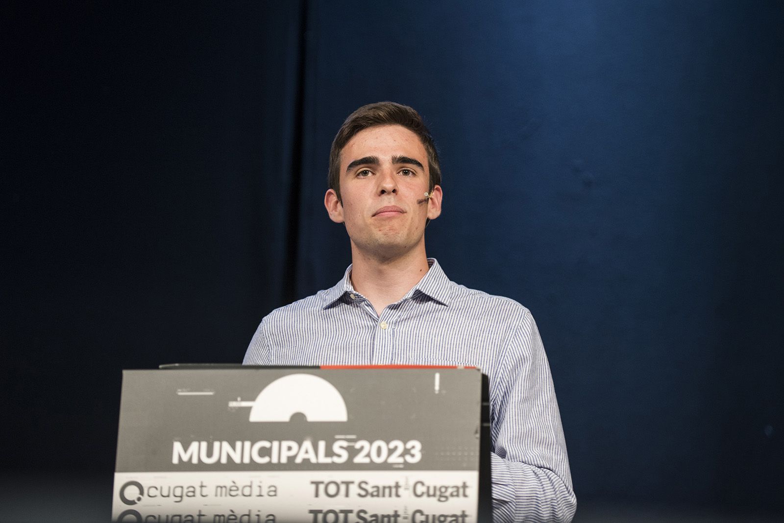 Debat de candidats de Valldoreix. FOTO: Bernat Millet.