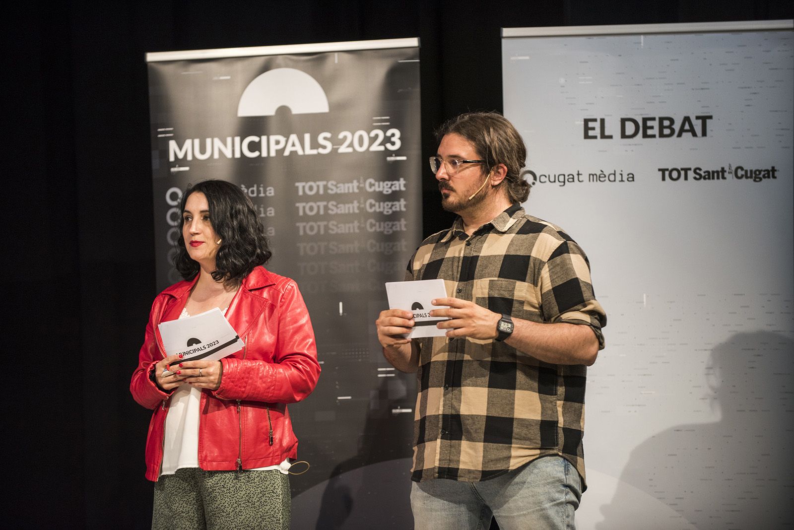 Debat de candidats de Valldoreix. FOTO: Bernat Millet.
