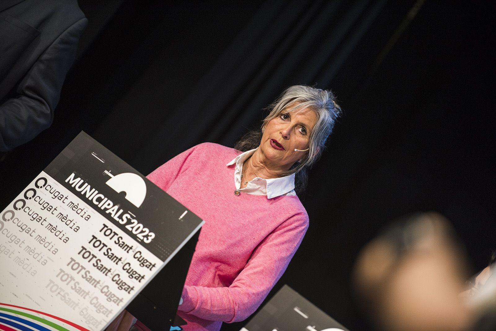 Debat de candidats de Valldoreix. FOTO: Bernat Millet.