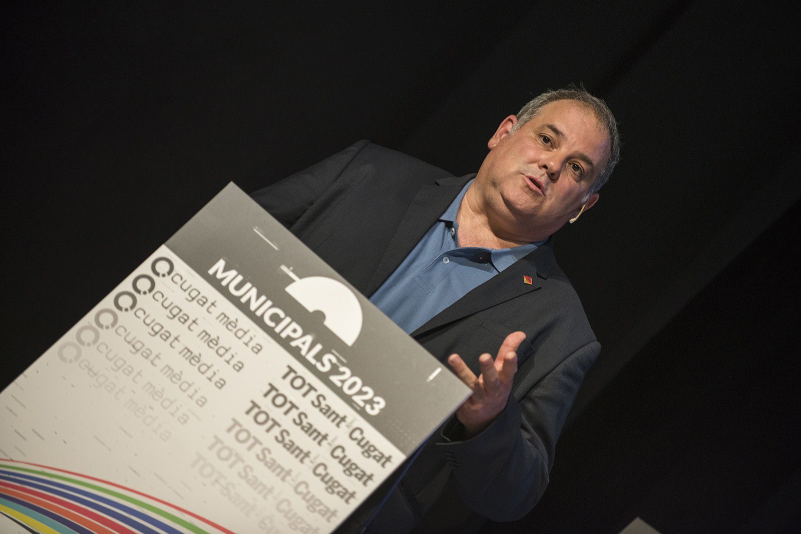 Debat de candidats de Valldoreix. FOTO: Bernat Millet.