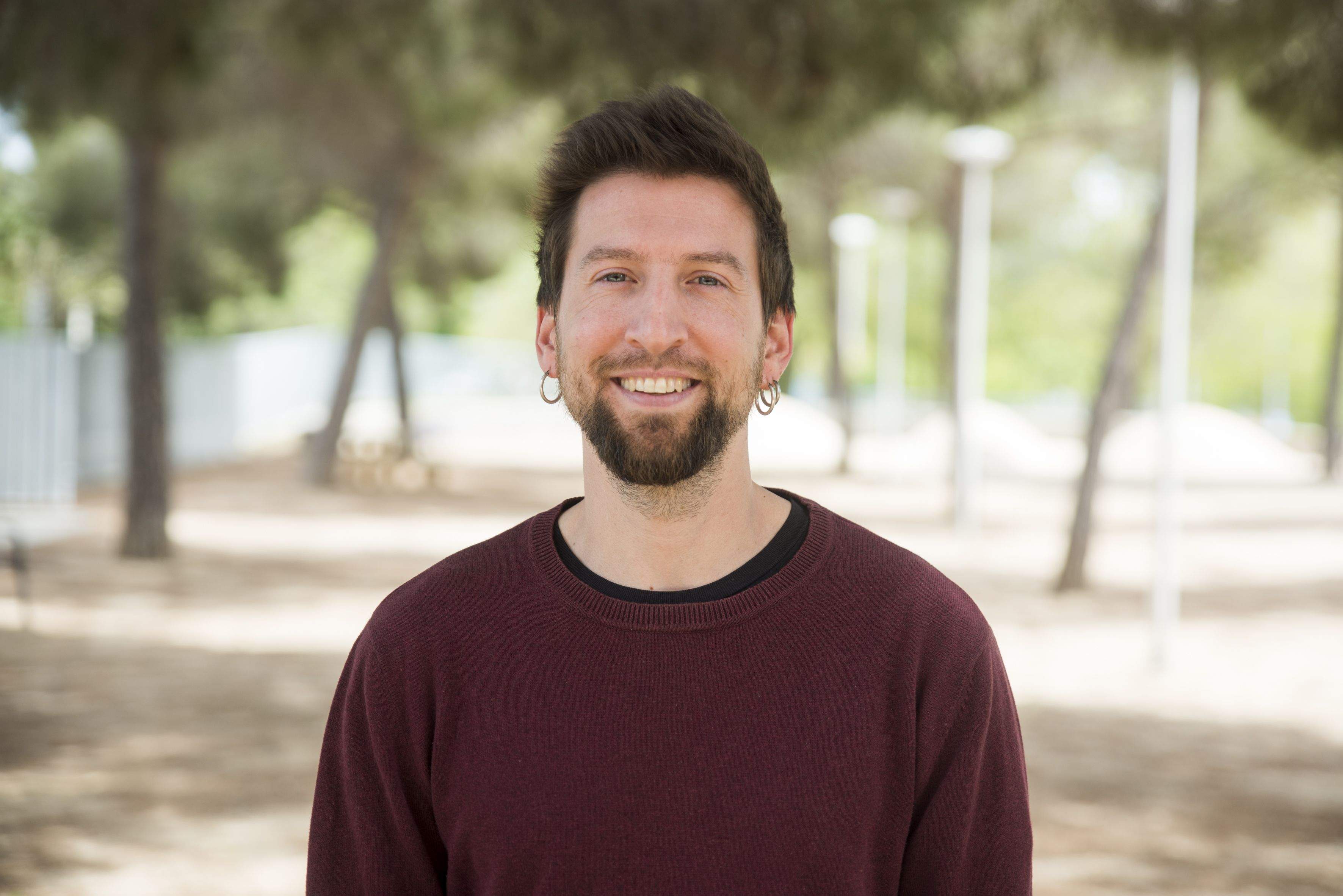 Marco Simarro és el candidat de la CUP FOTO: Bernat Millet  