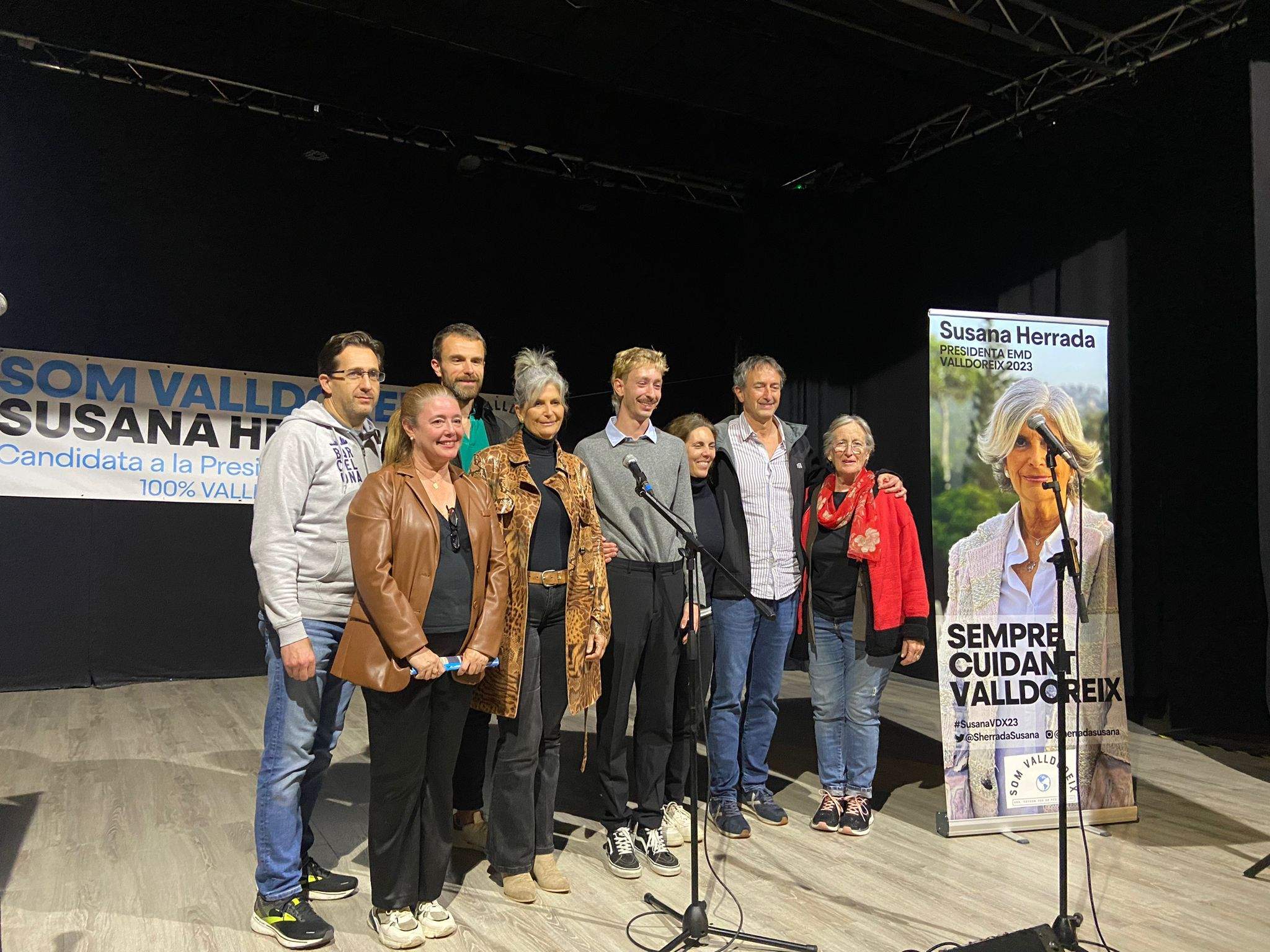 Acte central de campanya de Som Valldoreix. Foto: TOT