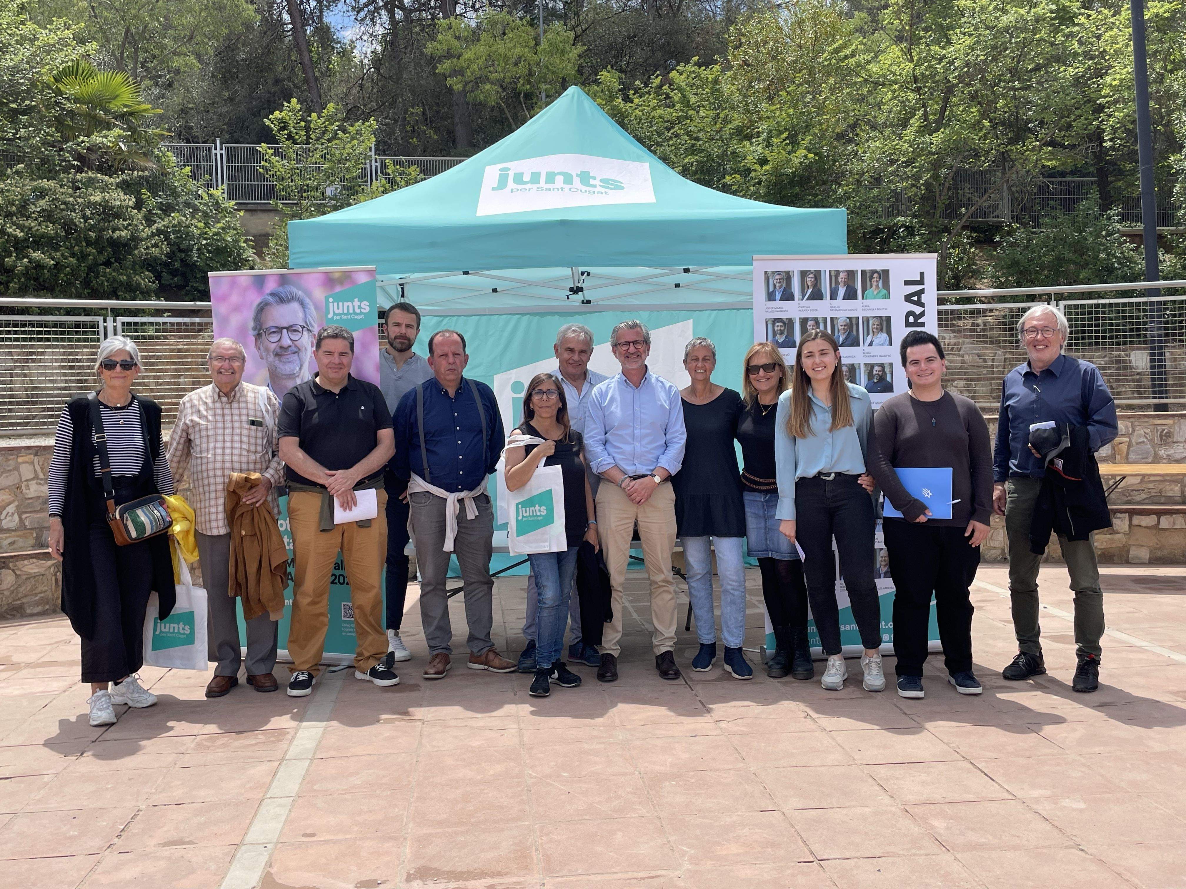 Junts en un acte a Valldoreix. FOTO: Àgata Guinó 