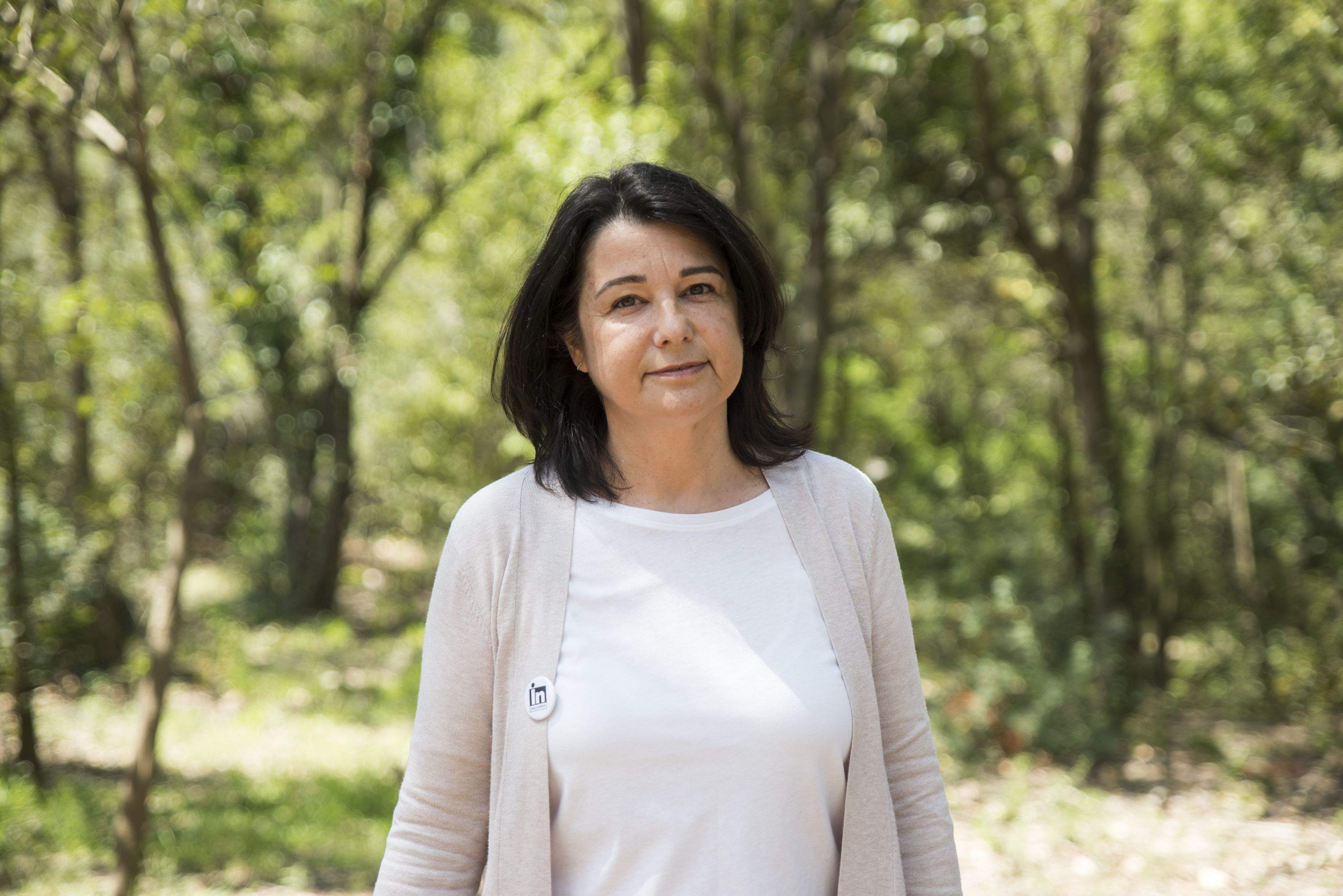 Neus José candidata d'Independents a la presidèncai de l'EMD de Valldoreix FOTO: Bernat Millet 