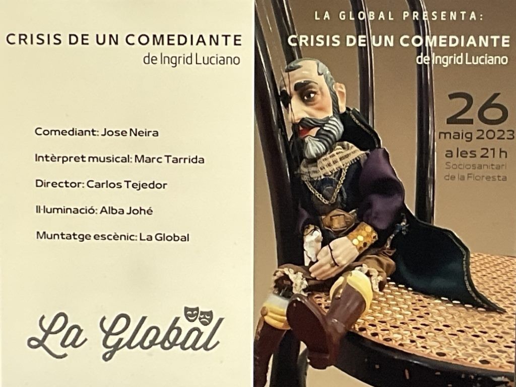 Cartell de Crisis de un comediante