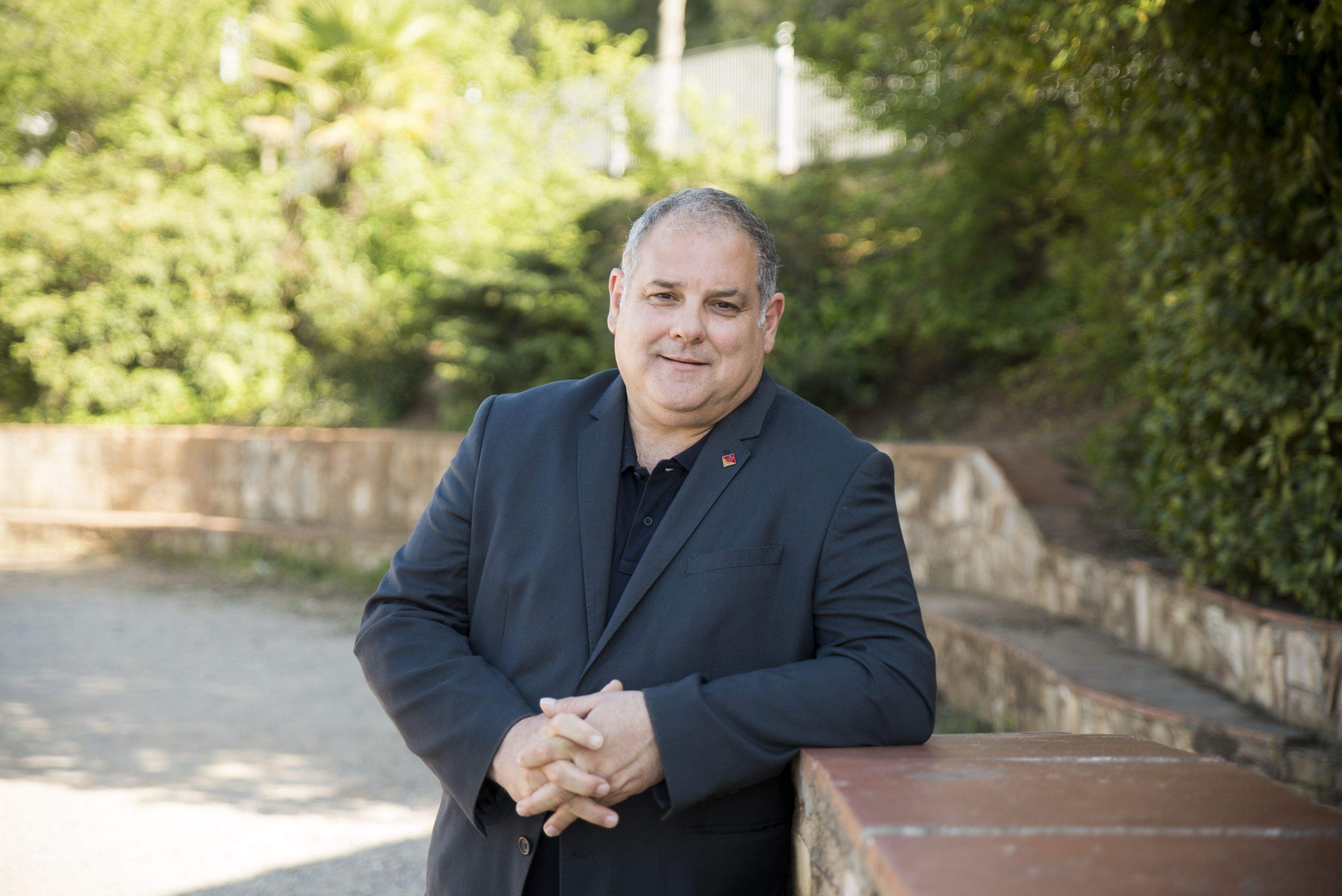  Juanjo Cortés, presidenciable a l'EMD de Valldoreix amb Valldoreix Plural. Foto: Bernat Millet