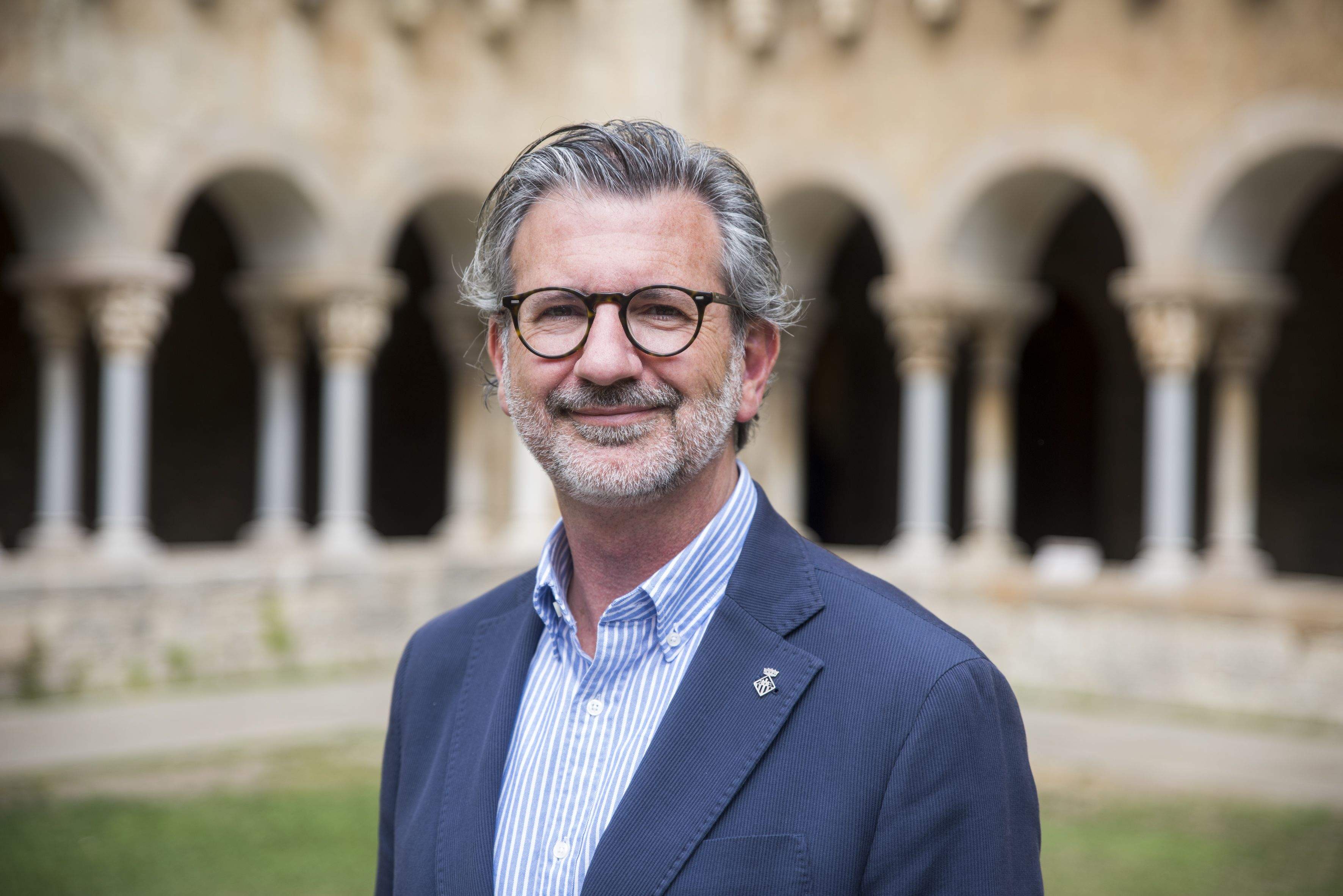 Josep Maria Vallès al Claustre FOTO: Bernat Millet 