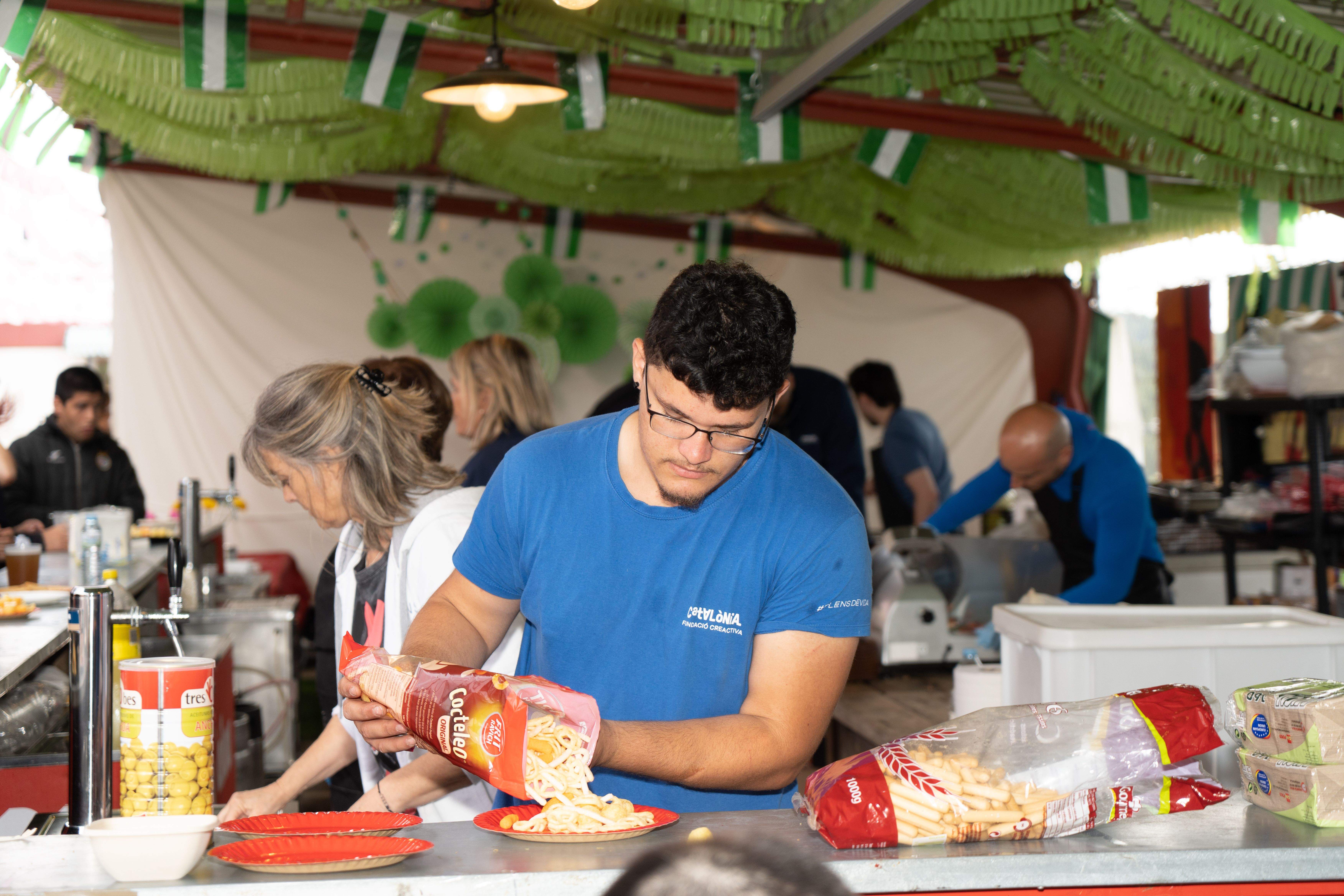 Feria d'abril a Catalònia Fundació Creactiva. FOTO: Carme de Olazabal