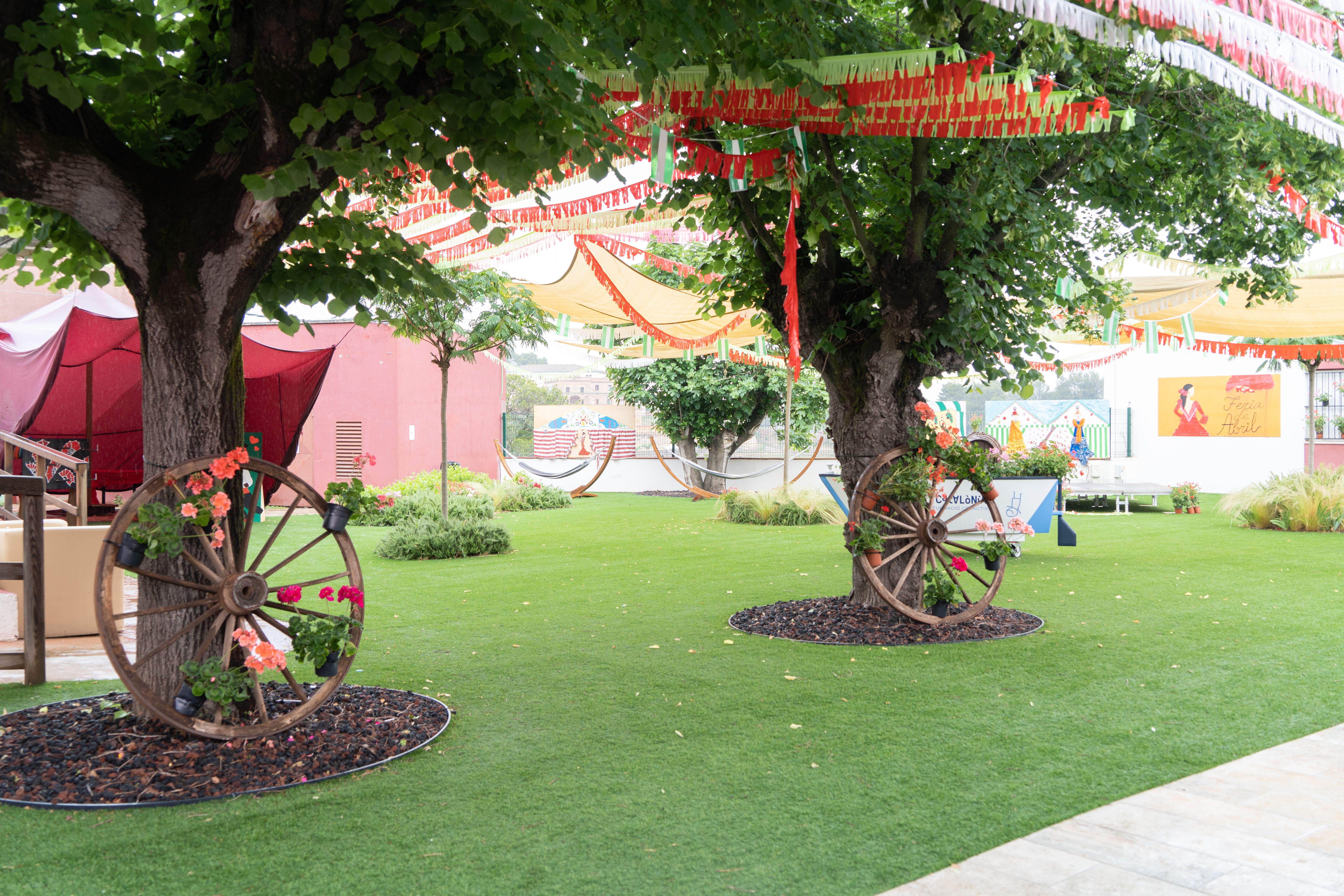 Feria d'abril a Catalònia Fundació Creactiva. FOTO: Carme de Olazabal