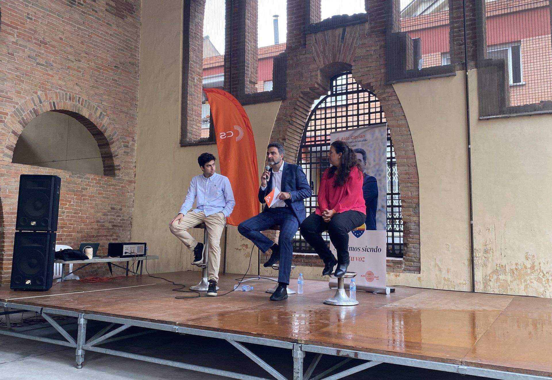 Acte final de campanya de Ciutadans. FOTO: Jan Romaní