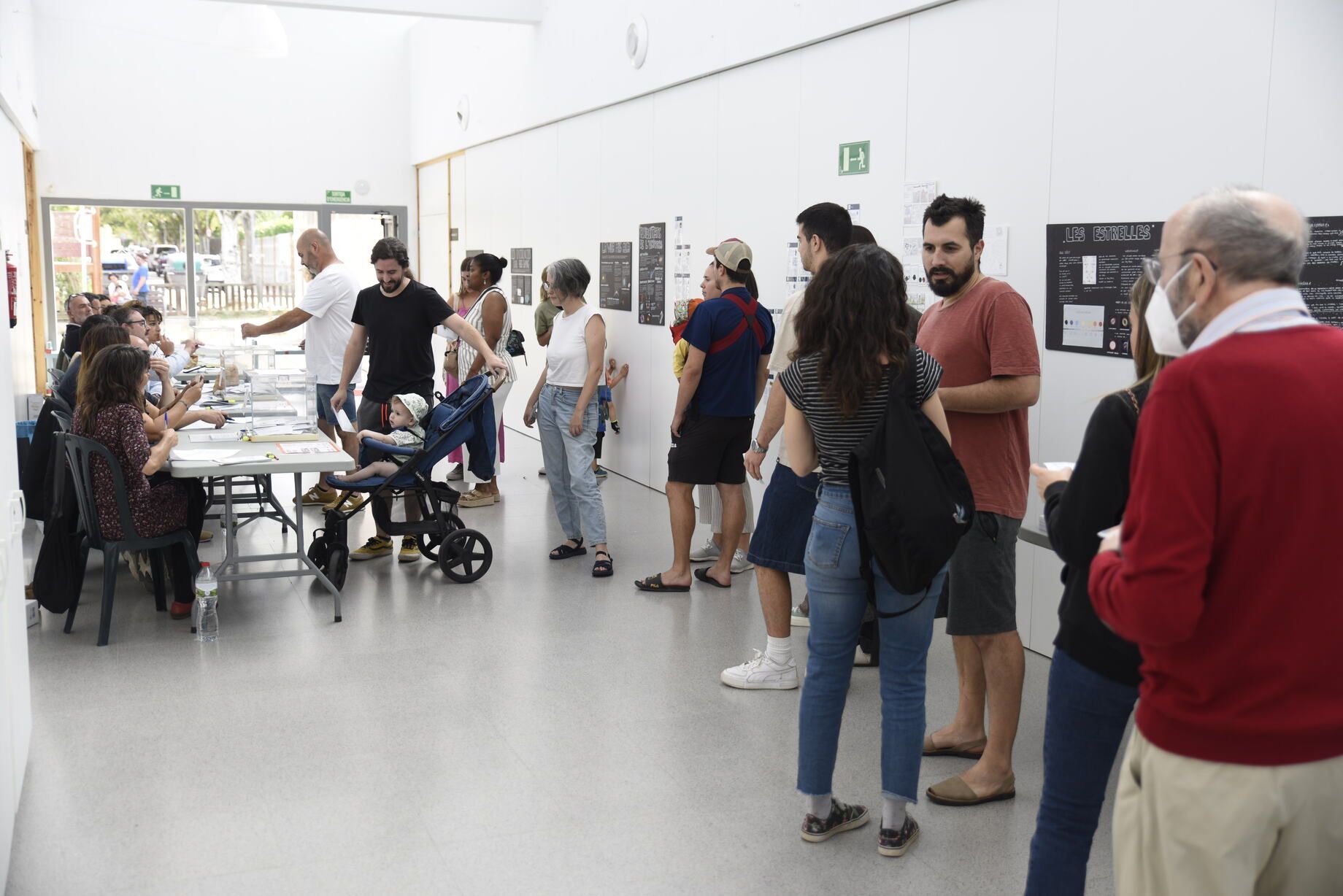 Eleccions municipals 2023 a Sant Cugat. FOTO: Bernat Millet