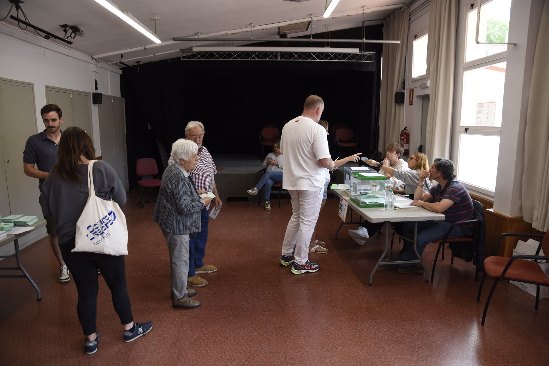 Eleccions municipals 2023 a Sant Cugat. FOTO: Bernat Millet