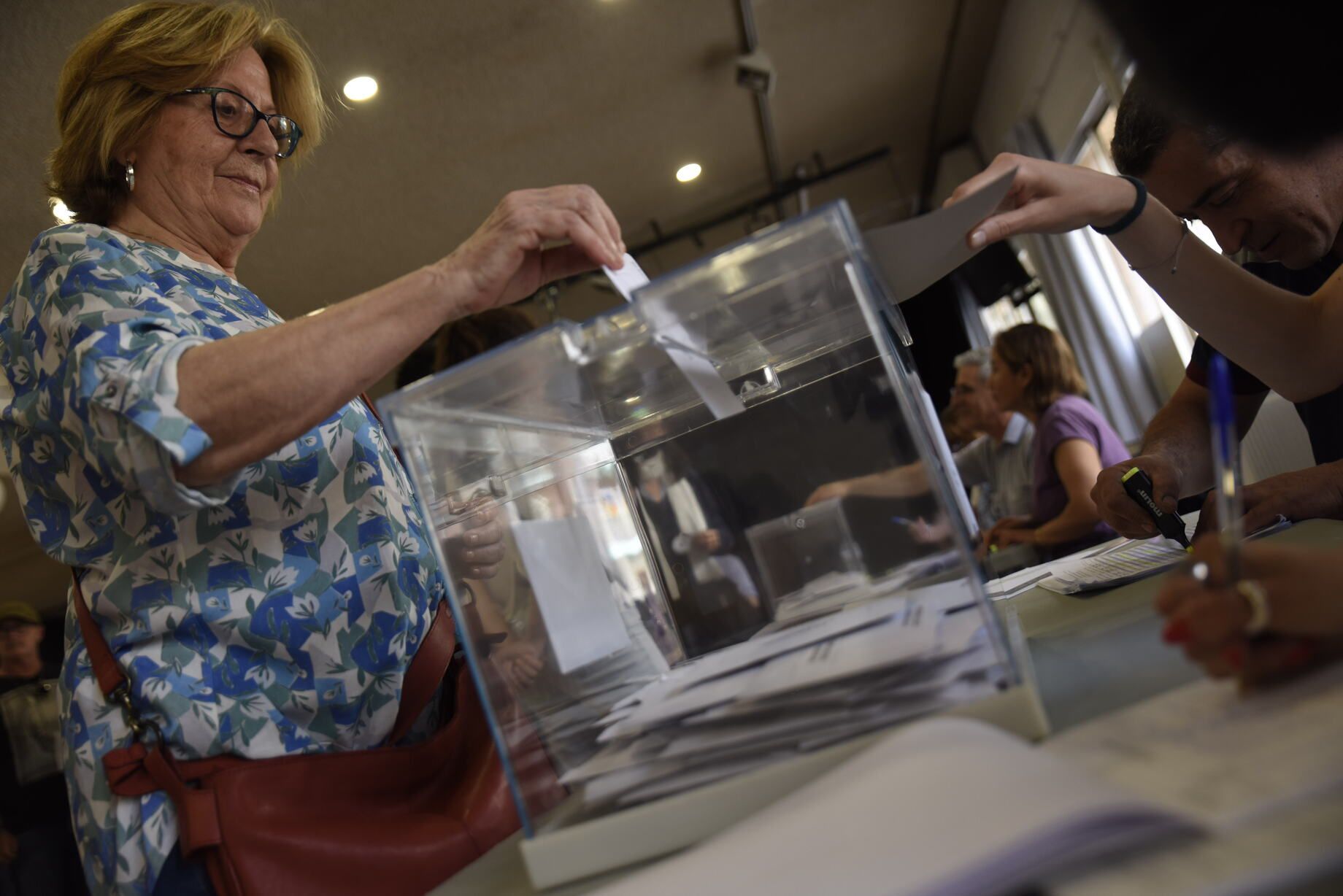Eleccions municipals 2023 a Sant Cugat. FOTO: Bernat Millet