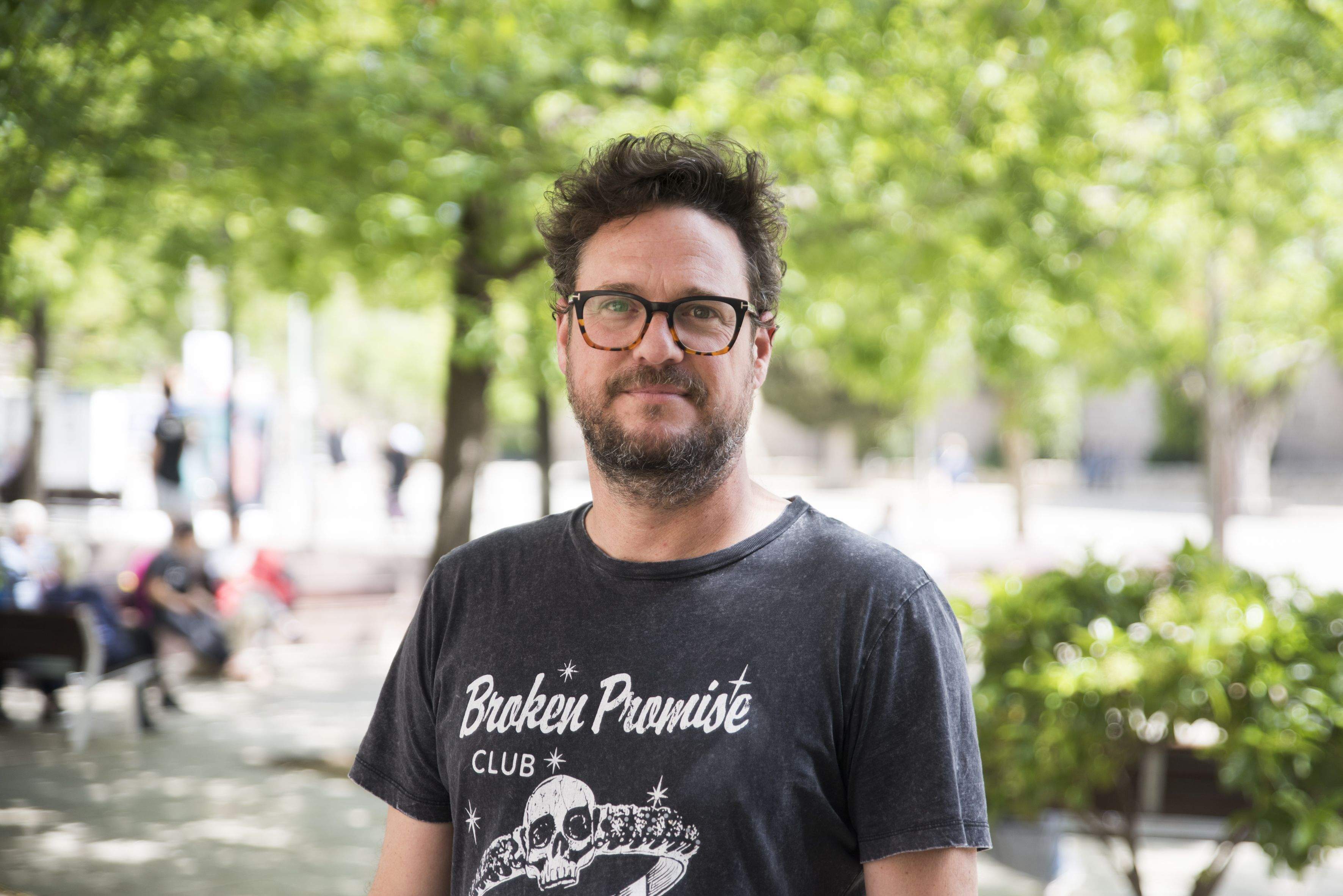 Oriol Piñeiro a Sant Cugat. FOTO: Bernat Millet