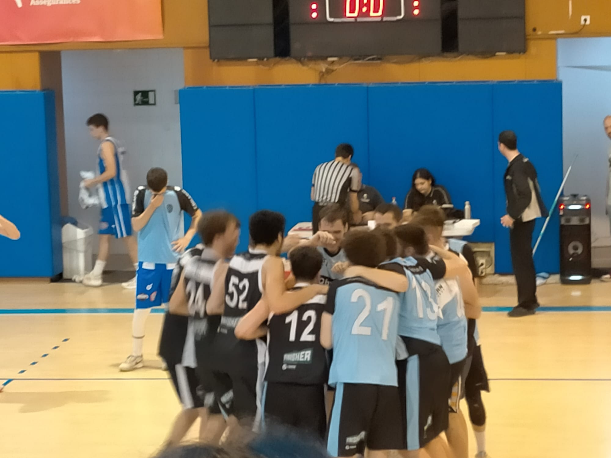 El QBasket Sant Cugat visitarà la pista del CB Santpedor-Martisa la primera jornada. FOTO: Cedida