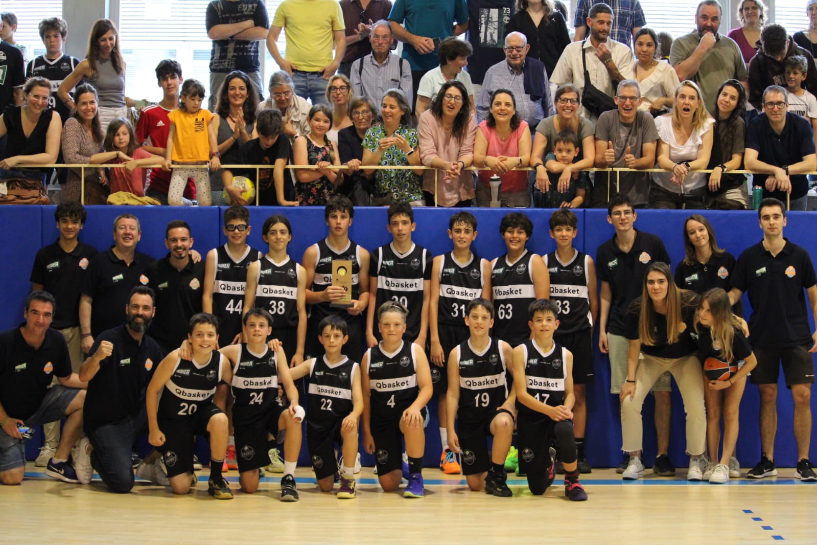 El Qbasket Sant Cugat va guanyar una de les Finals a 4 de Barcelona. FOTO: Cedida