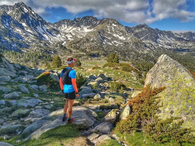 La Transfronterera Cap del Rec, del Muntanyenc Sant Cugat, recorre paratges d'Andorra i Catalunya. FOTO: Cedida