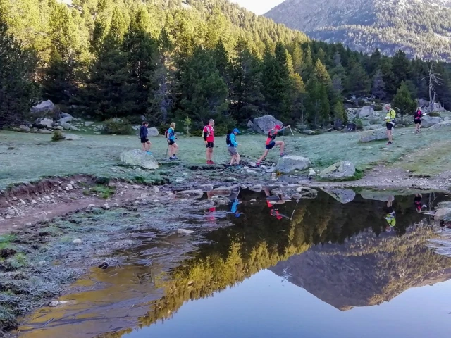 La Transfronterera Cap del Rec, del Muntanyenc Sant Cugat, celebra la seva 16a edició. FOTO: Cedida