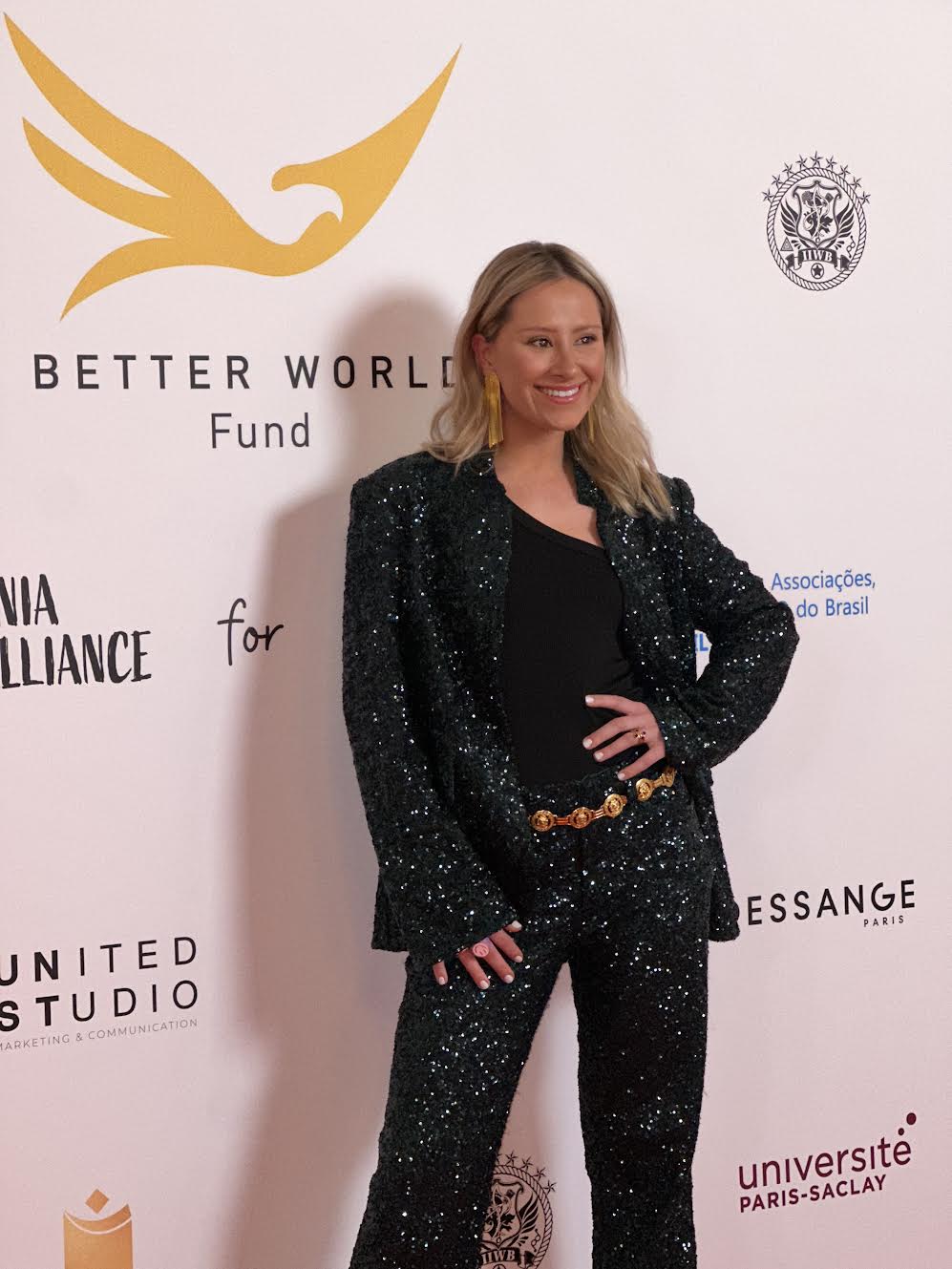 Sara Abad a la gala de Better World Fund