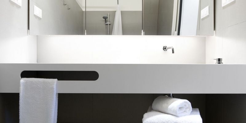 Bany als apartaments assistits de Cugat Natura a Sant Cugat. FOTO: Cedida