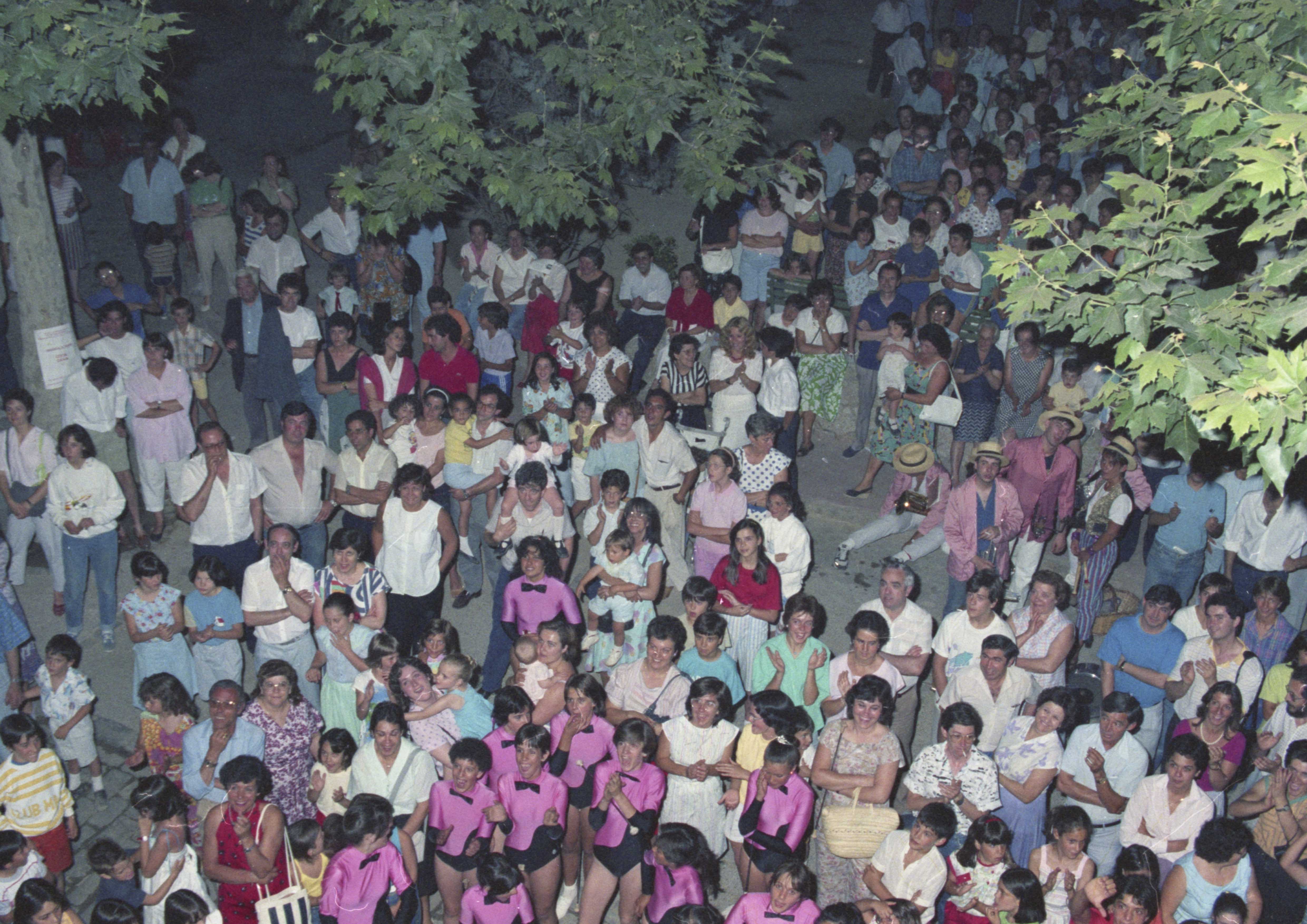 Pregó de Festa Major l'any 1986. Foto Arxiu 