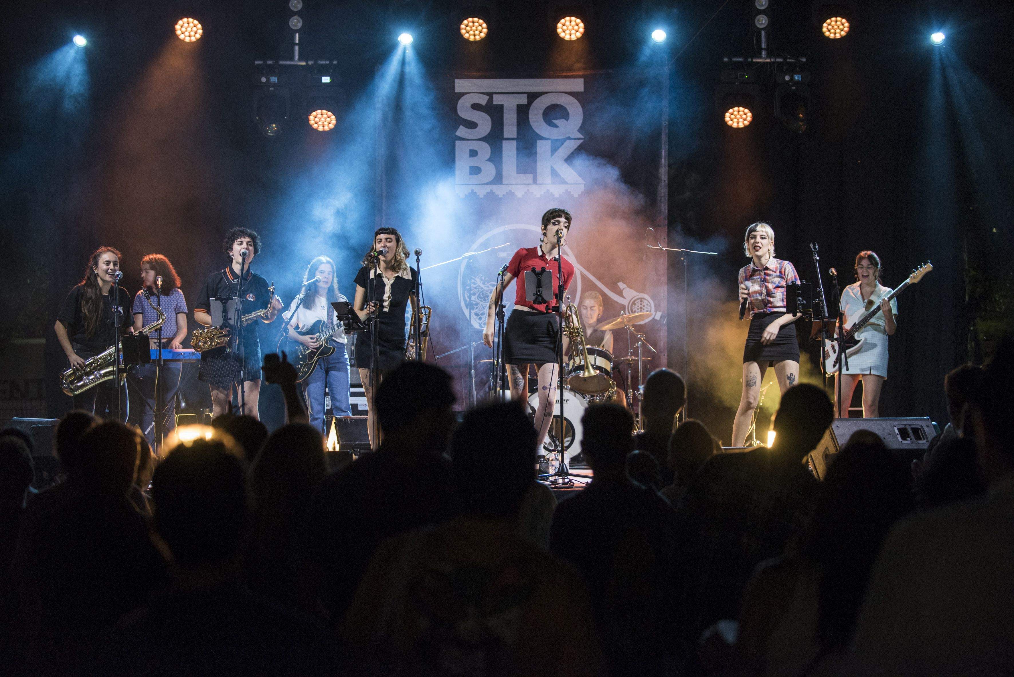 Les Testarudes, en la 9a edició del StQblack. FOTO: Bernat Millet