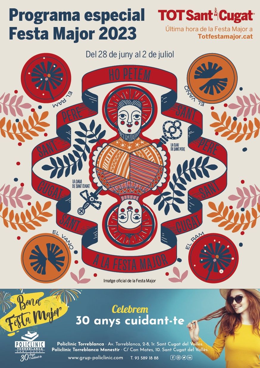 El programa de la Festa Major del TOT Sant Cugat, FOTO: Sergi Felip