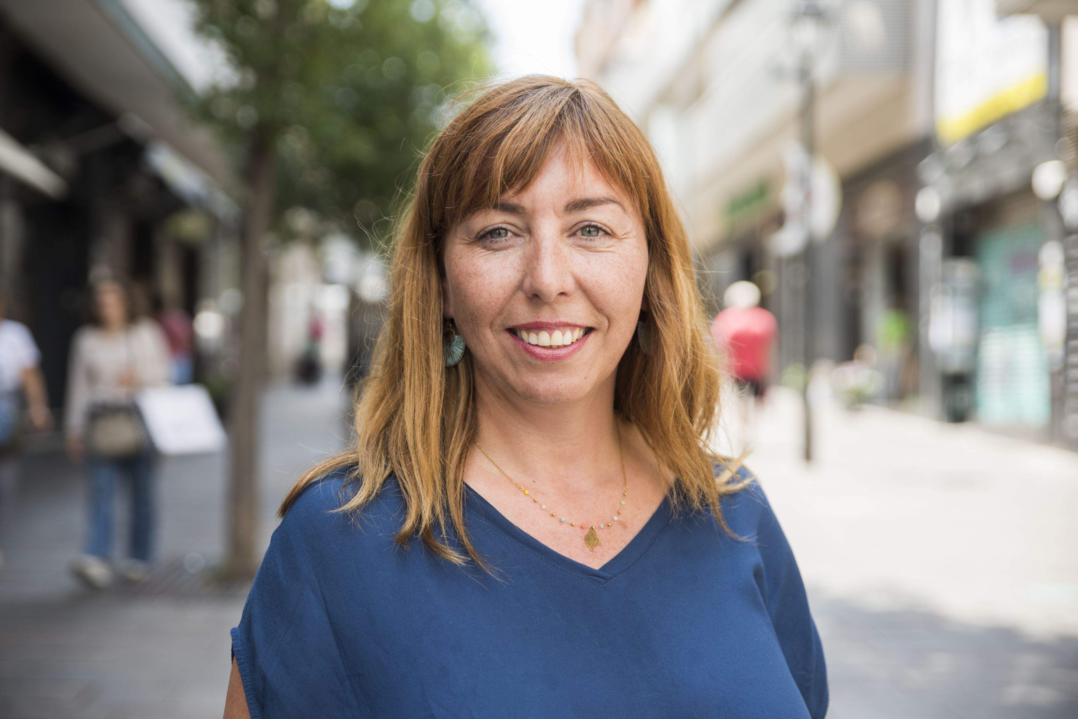 Anna López, membre de la Taula de Salut Mental. FOTO: Bernat Millet