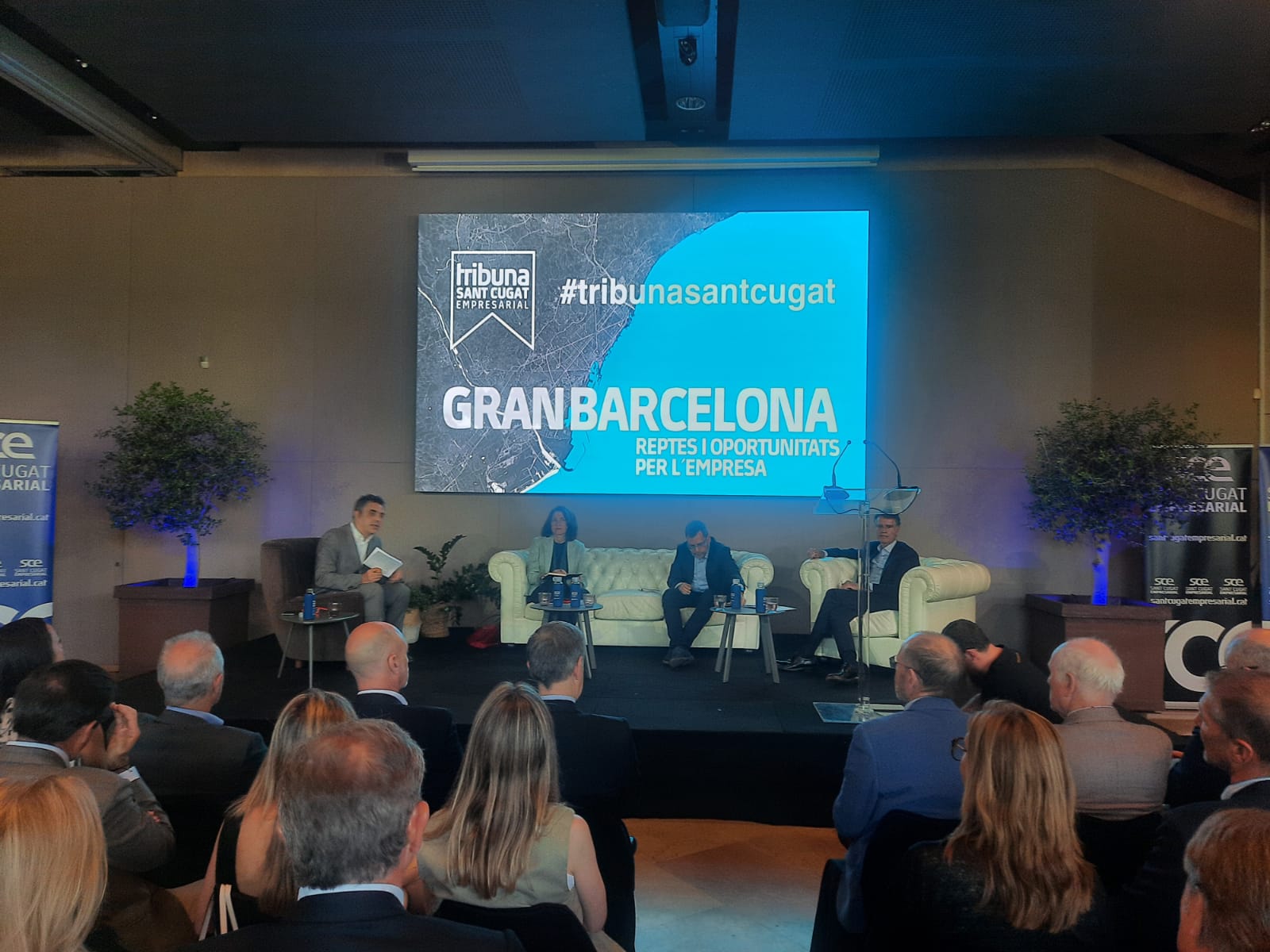 Celebració del Tribuna de Sant Cugat Empresarial FOTO: TOT