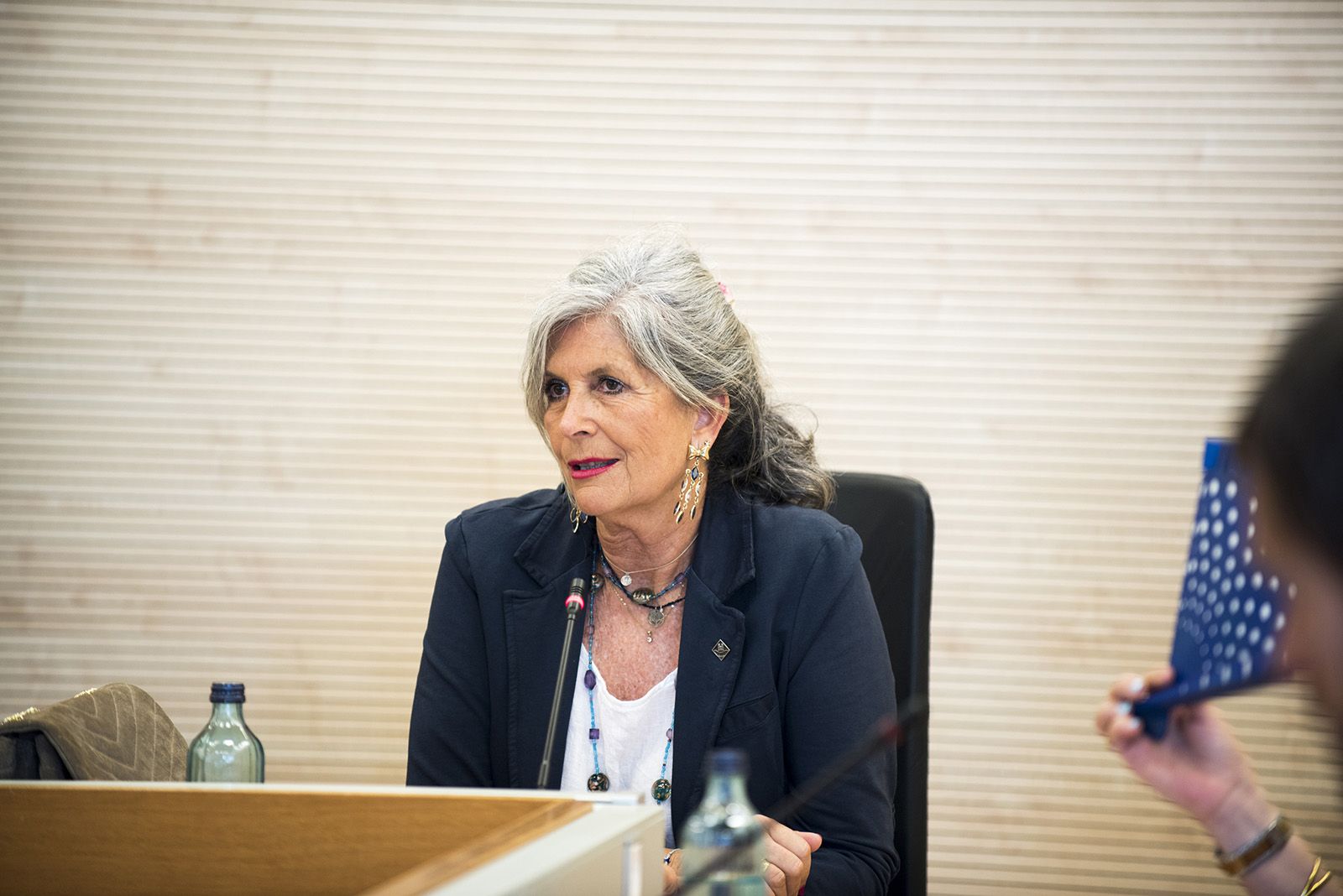 Constitució de la nova junta de Veïns de Valldoreix. FOTO: Bernat Millet.